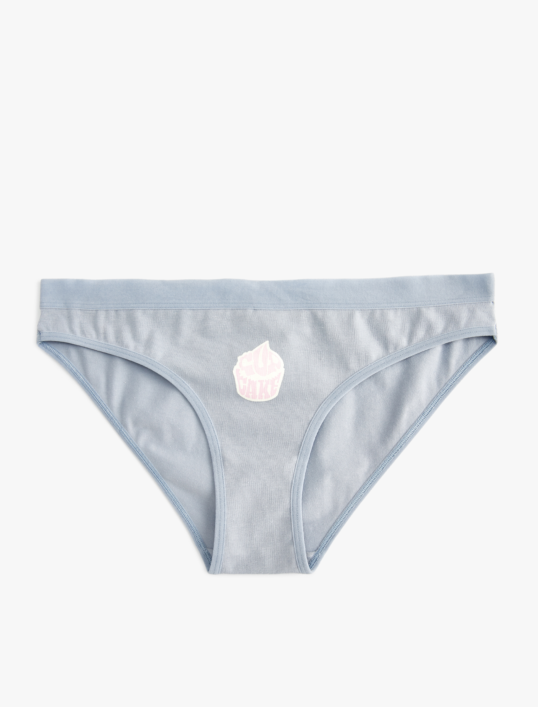   Brief Külot Cupcake Baskılı Pamuklu