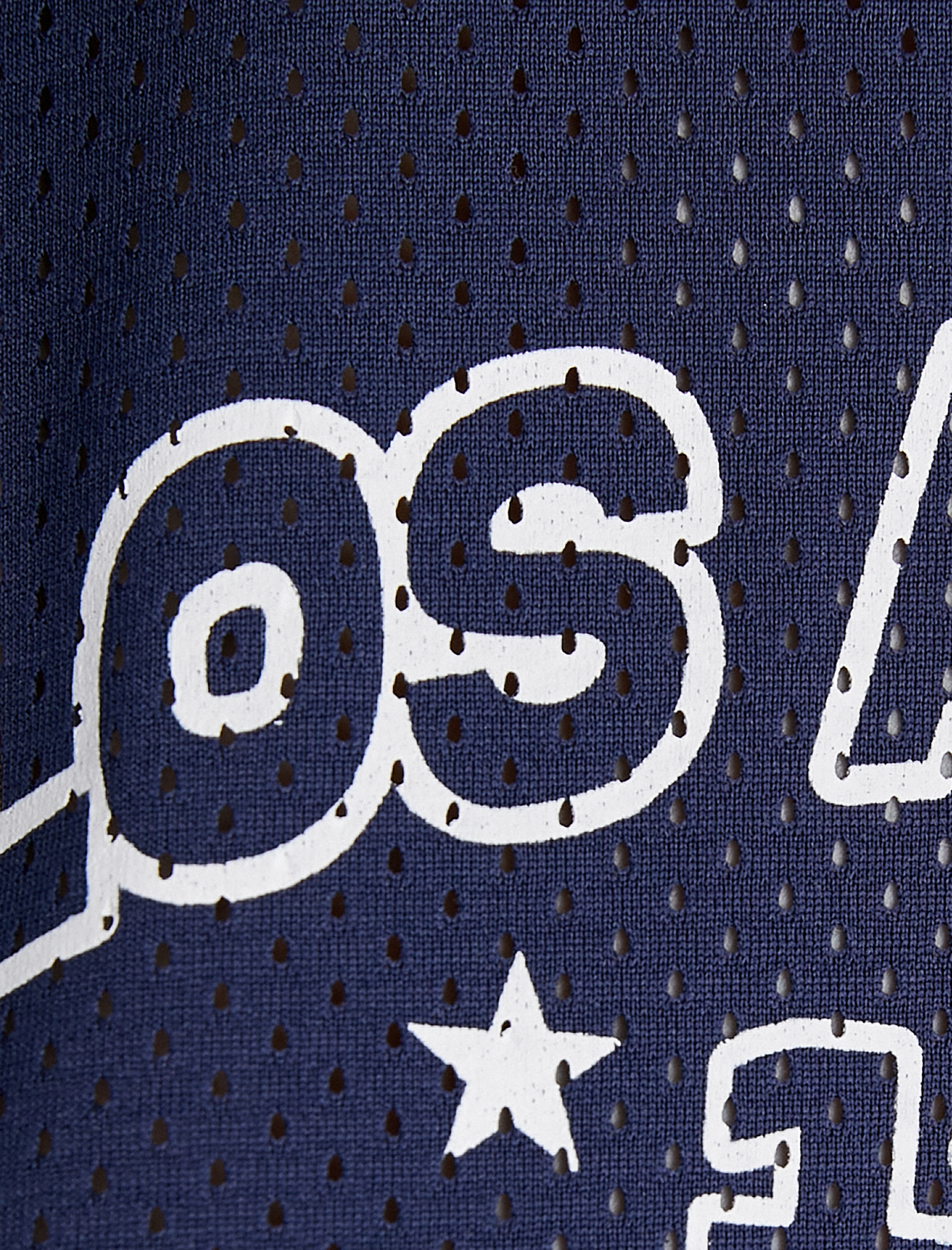 Crop Kolsuz File Tişört Bisiklet Yaka Baskılı