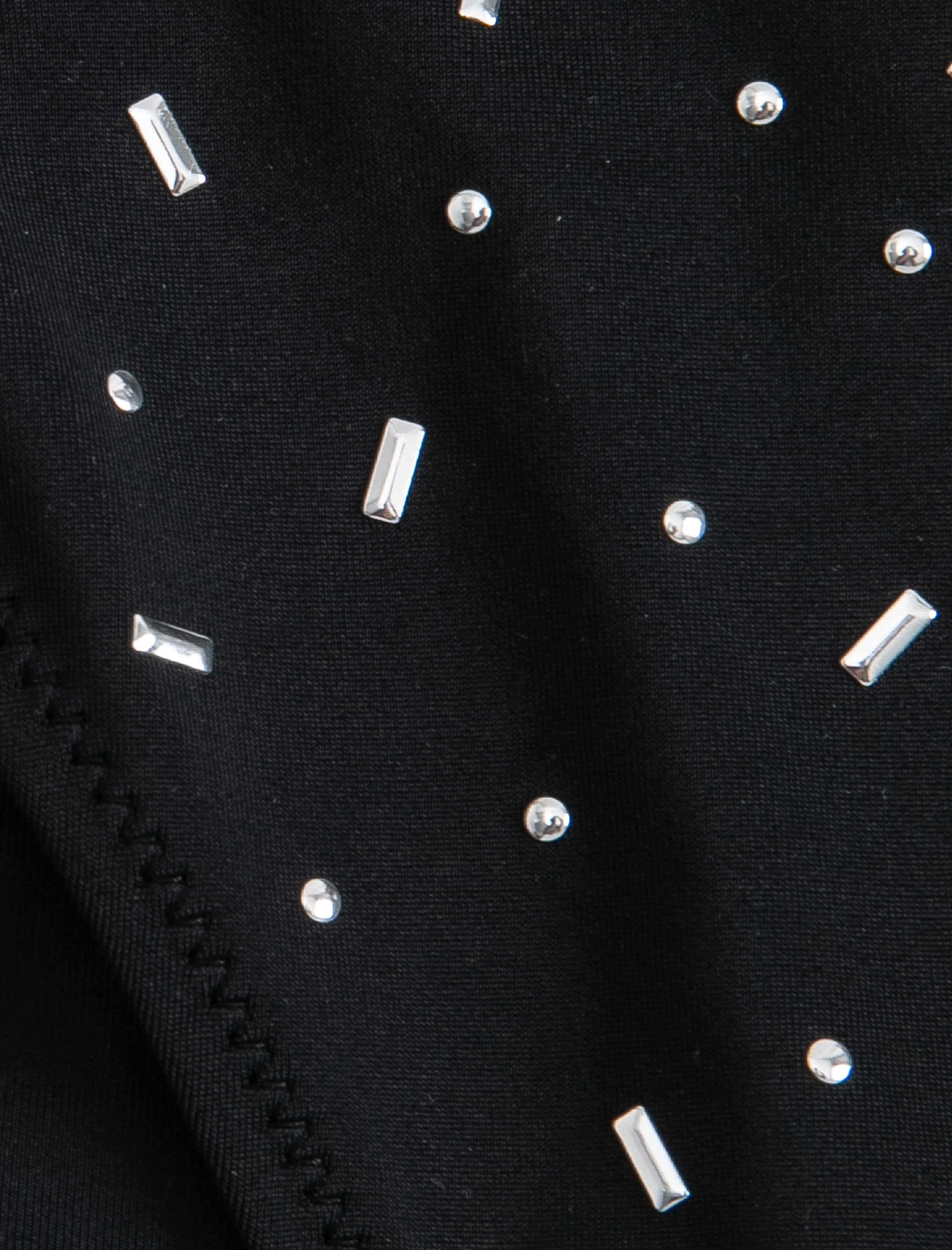   İpli Bikini Altı Metal Taş Baskılı