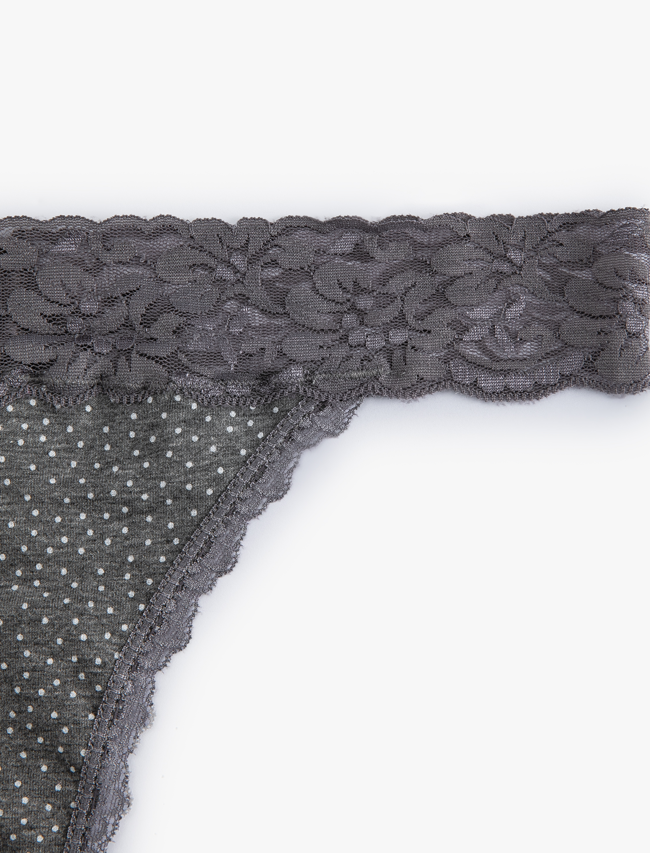   Tanga Külot Dantelli Puantiyeli