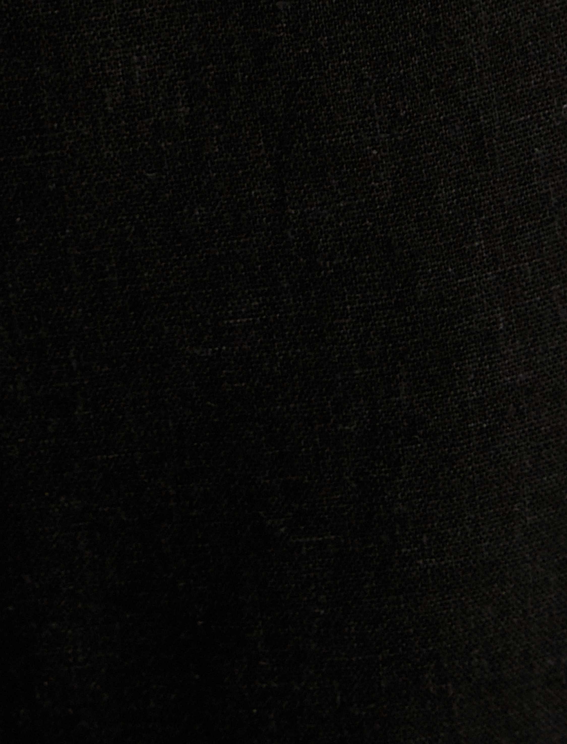   Bol Paça Keten Pantolon Beli Bağlamalı Rahat Kalıp