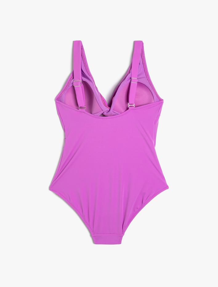  Drapeli Mayo V Yaka Kalın Askılı