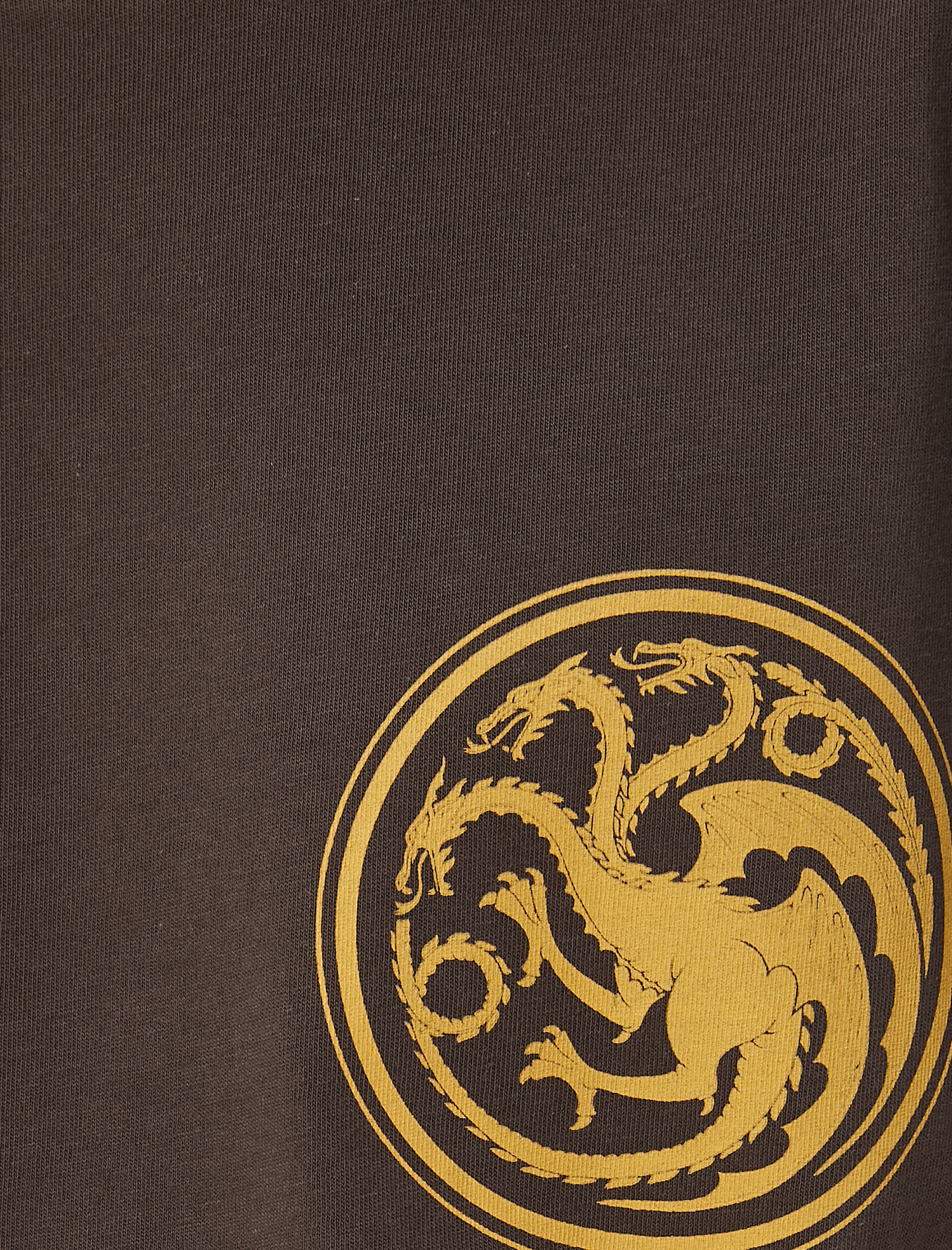   Game of Thrones Tişört Lisanslı Oversize Kısa Kollu Bisiklet Yaka Pamuklu