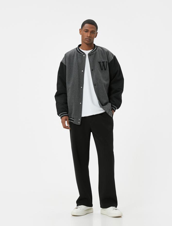  Kışlık Eşofman Altı Cep Detaylı Şardonlu