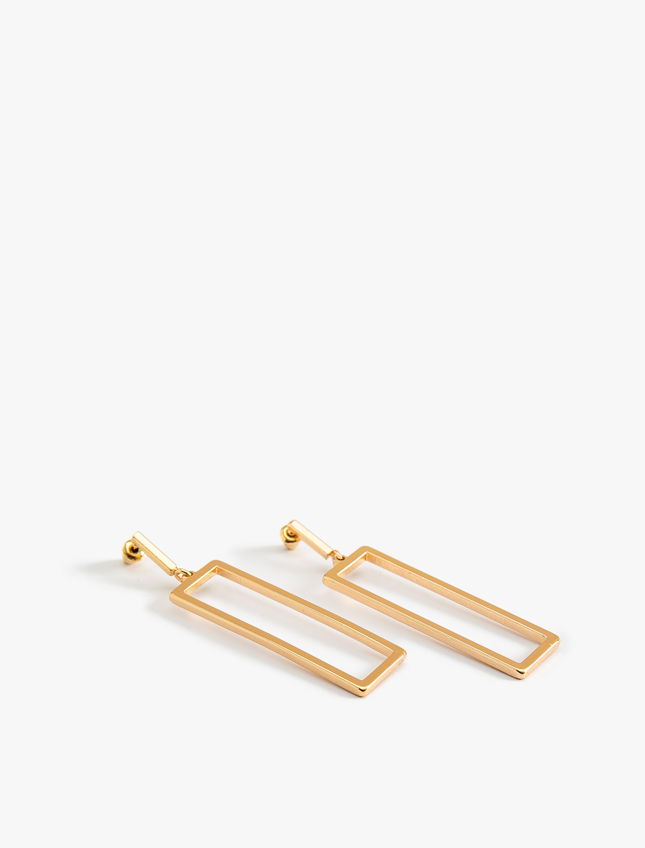  Kadın Çelik Geometrik Küpe Sallantılı