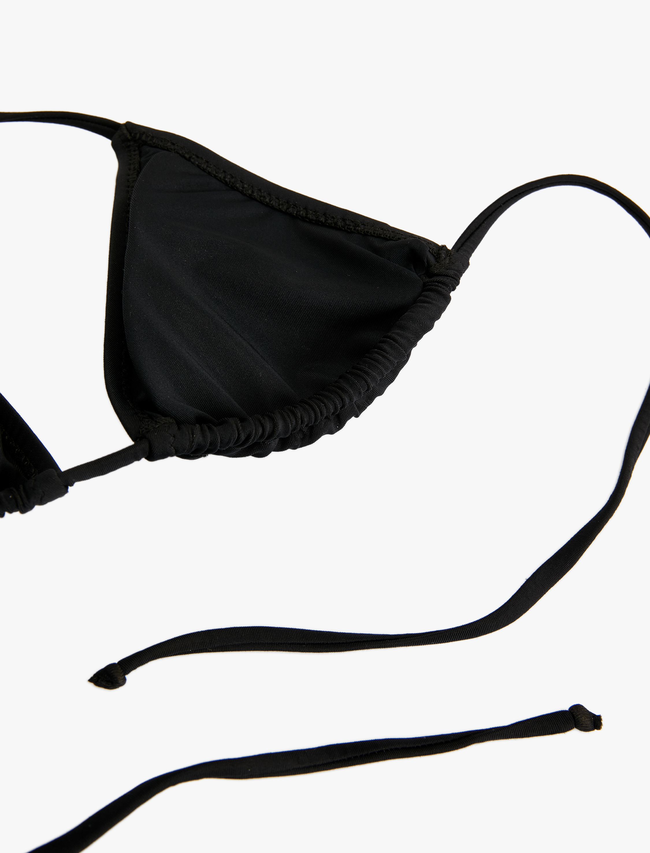   Taşlı Üçgen Bikini Üstü