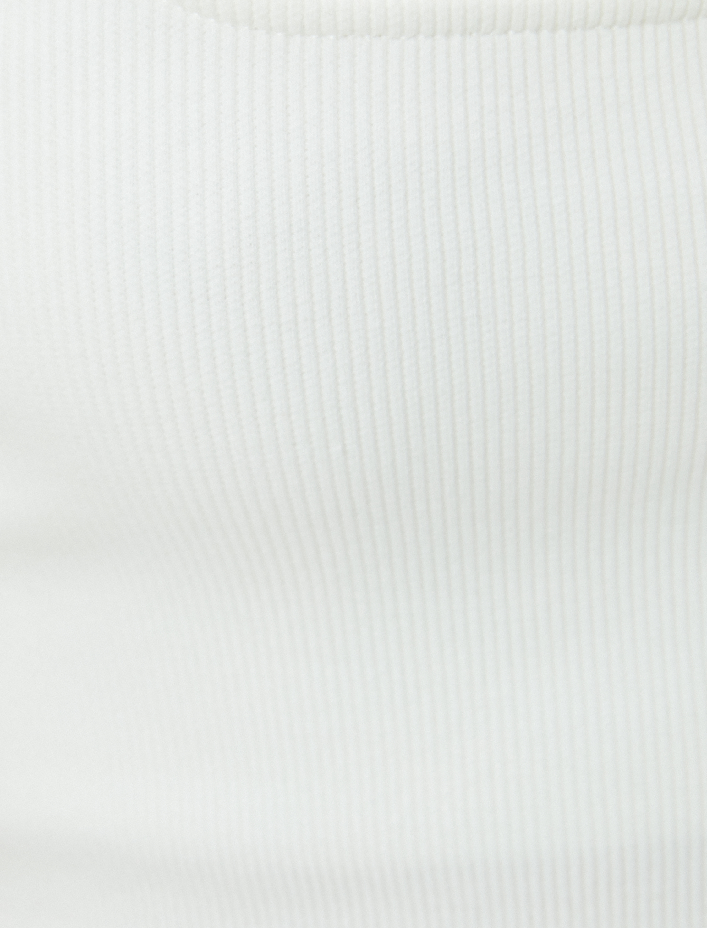   Basic Yarım Atlet Pamuklu Fitilli