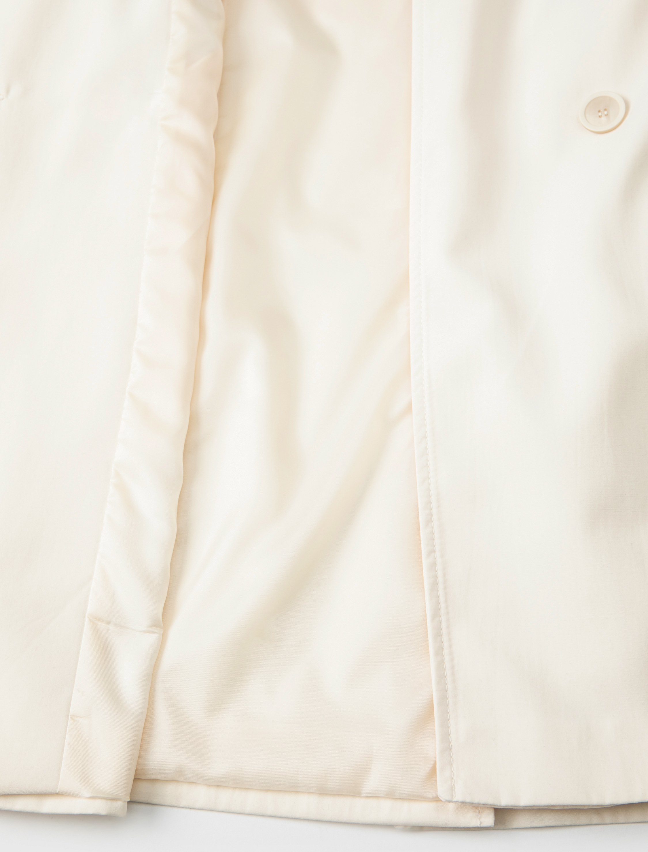   Kruvaze Trençkot Düğmeli Cepli Kemer Detaylı Standart Kesim