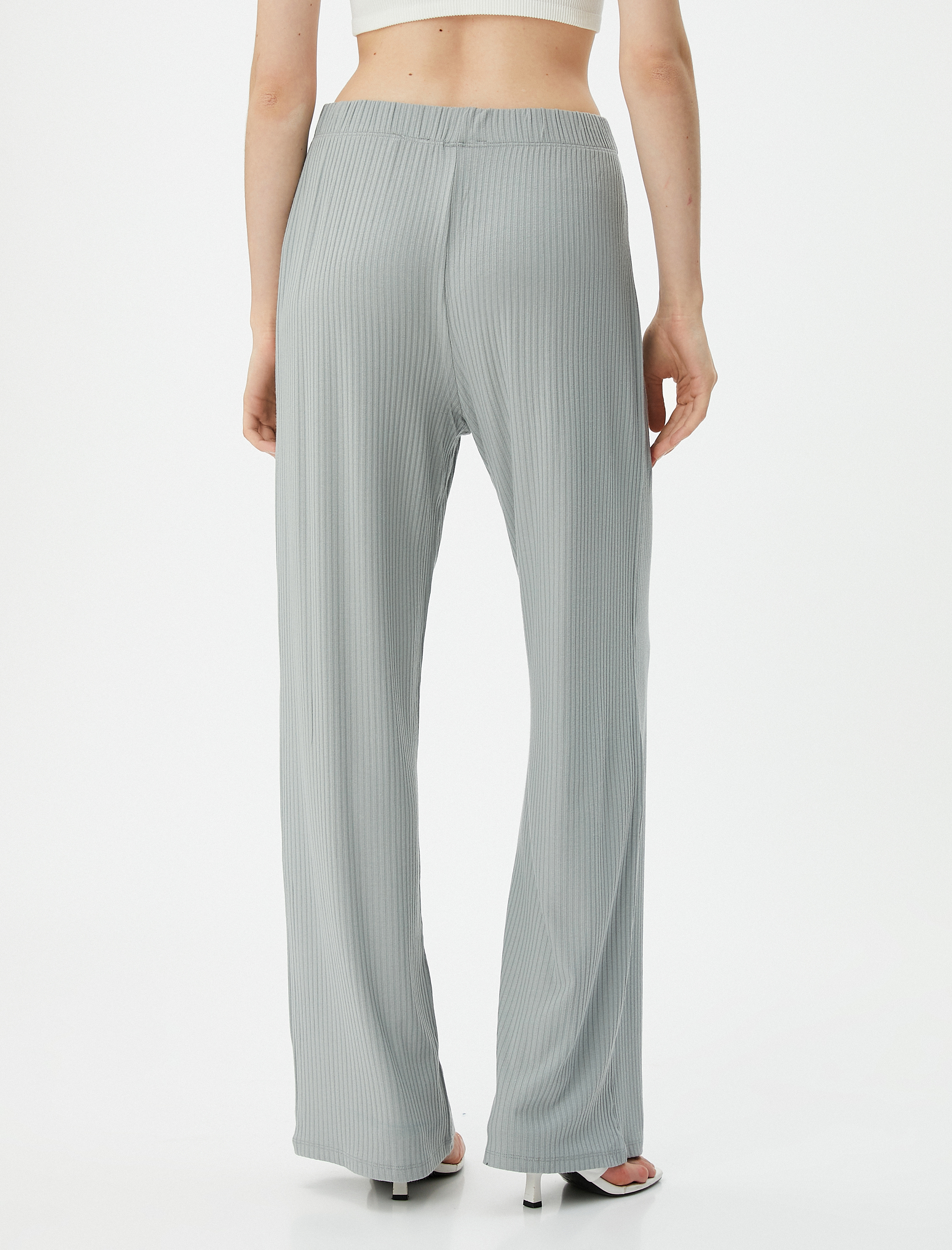   Kaşkorse Eşofman Altı Beli Lastikli Bol Paça