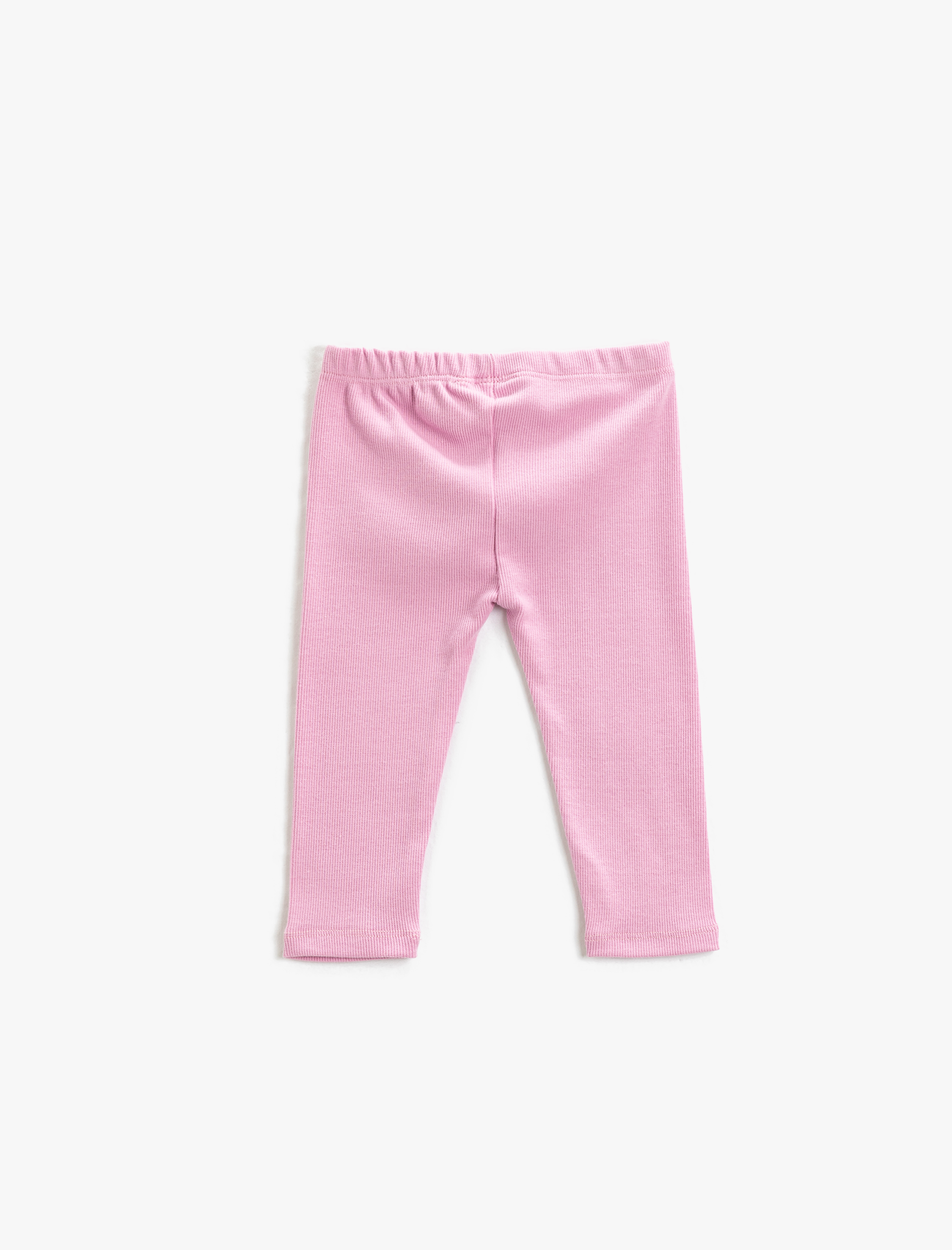 Kız Bebek Basic Fitilli Tayt Beli Lastikli