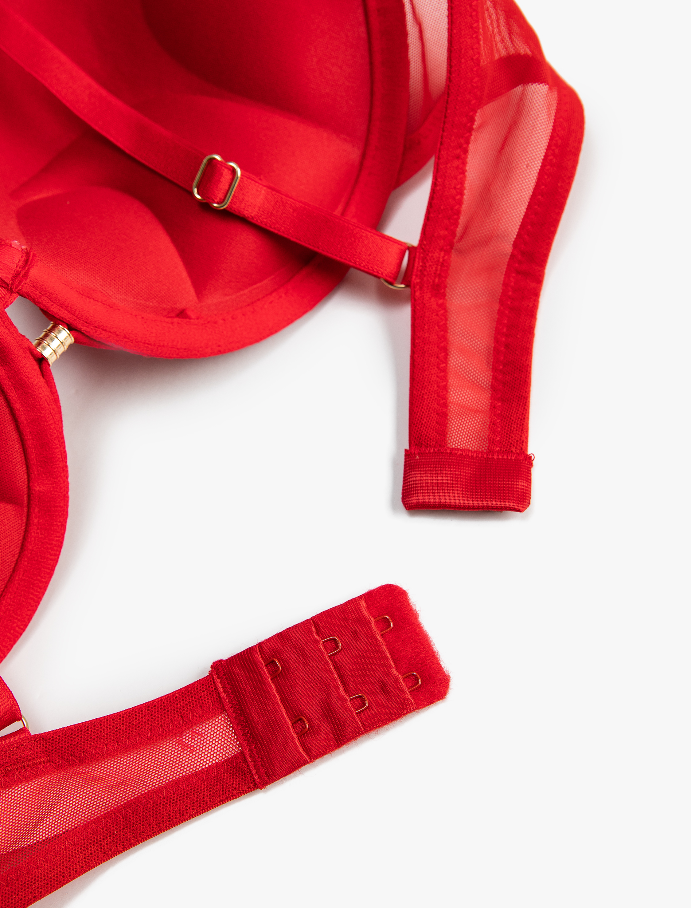   Ekstra Dolgulu Sütyen Dantelli Destekli Balenli Kaplı