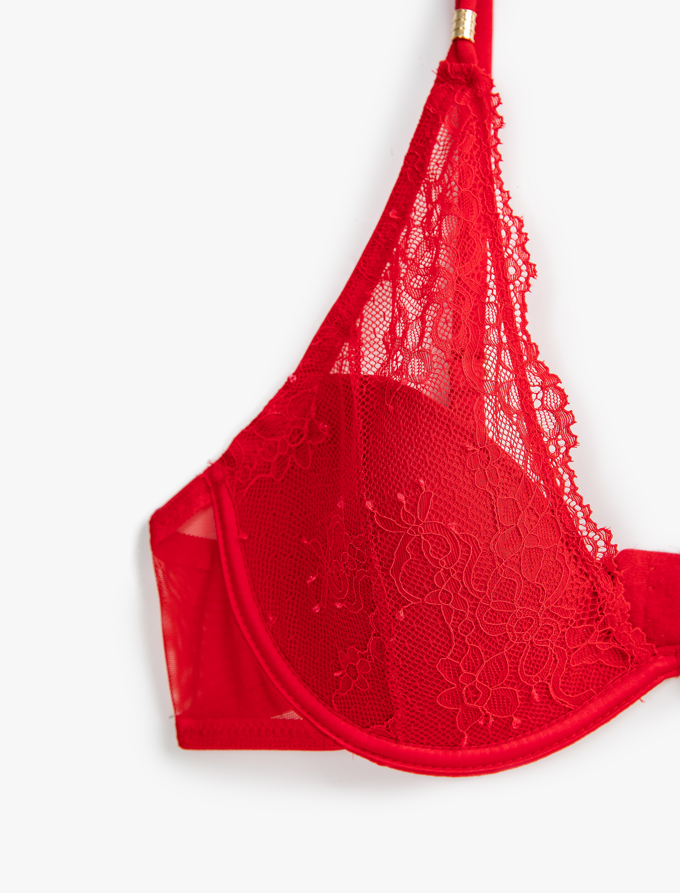   Balenli Sütyen Dolgusuz Desteksiz Dantelli