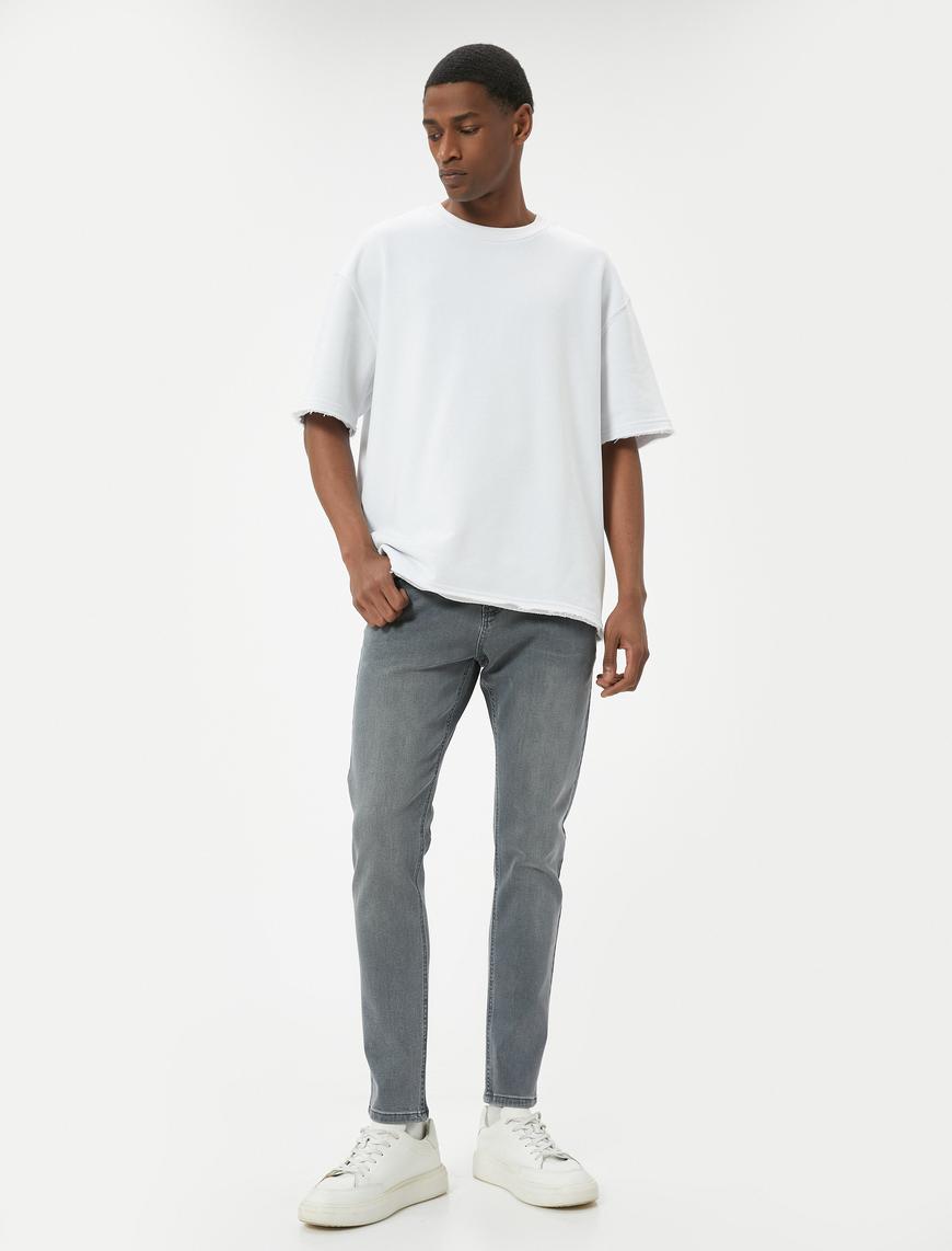   Super Skinny Fit Kot Pantolon - Justin Skinny Jean