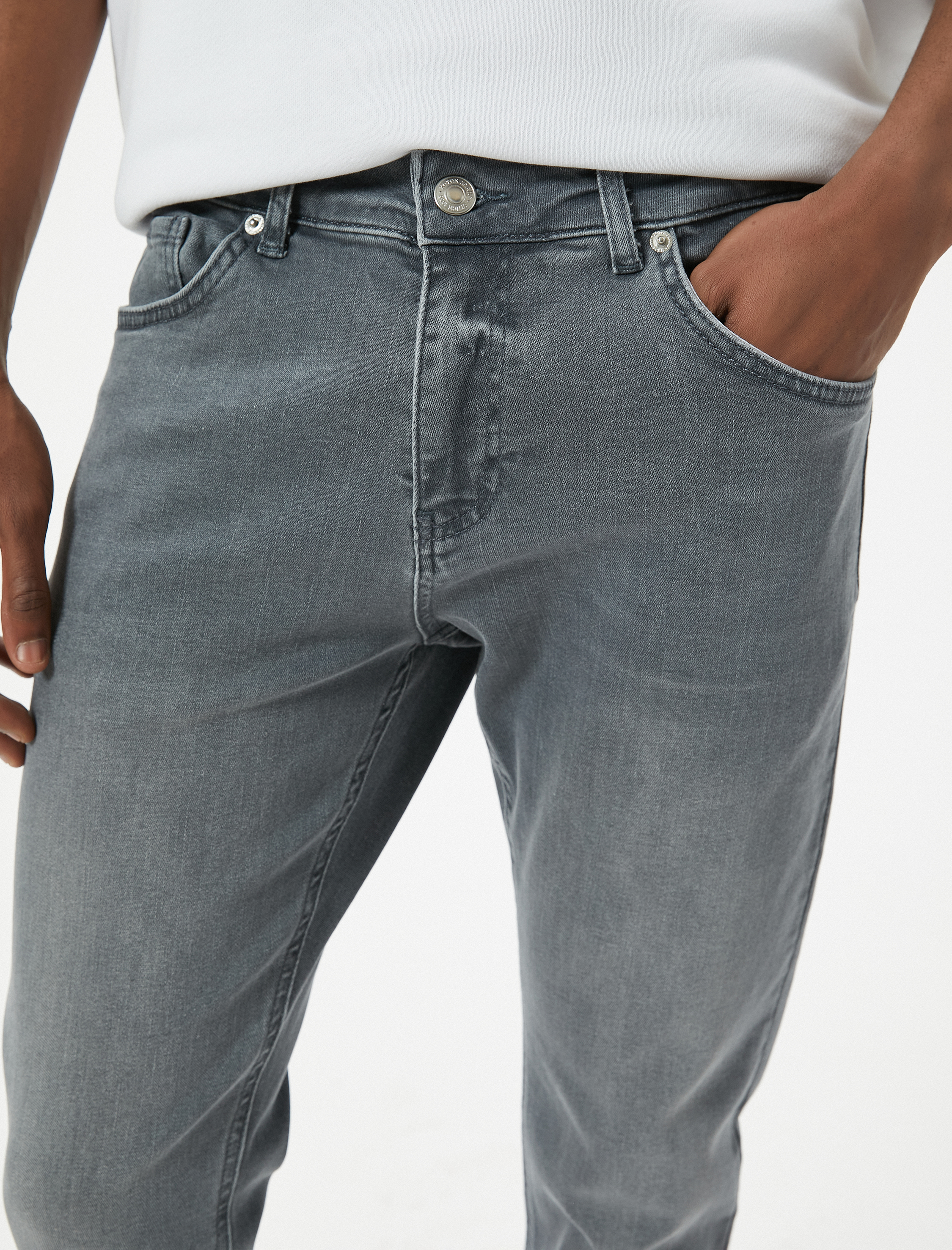   Super Skinny Fit Kot Pantolon - Justin Skinny Jean
