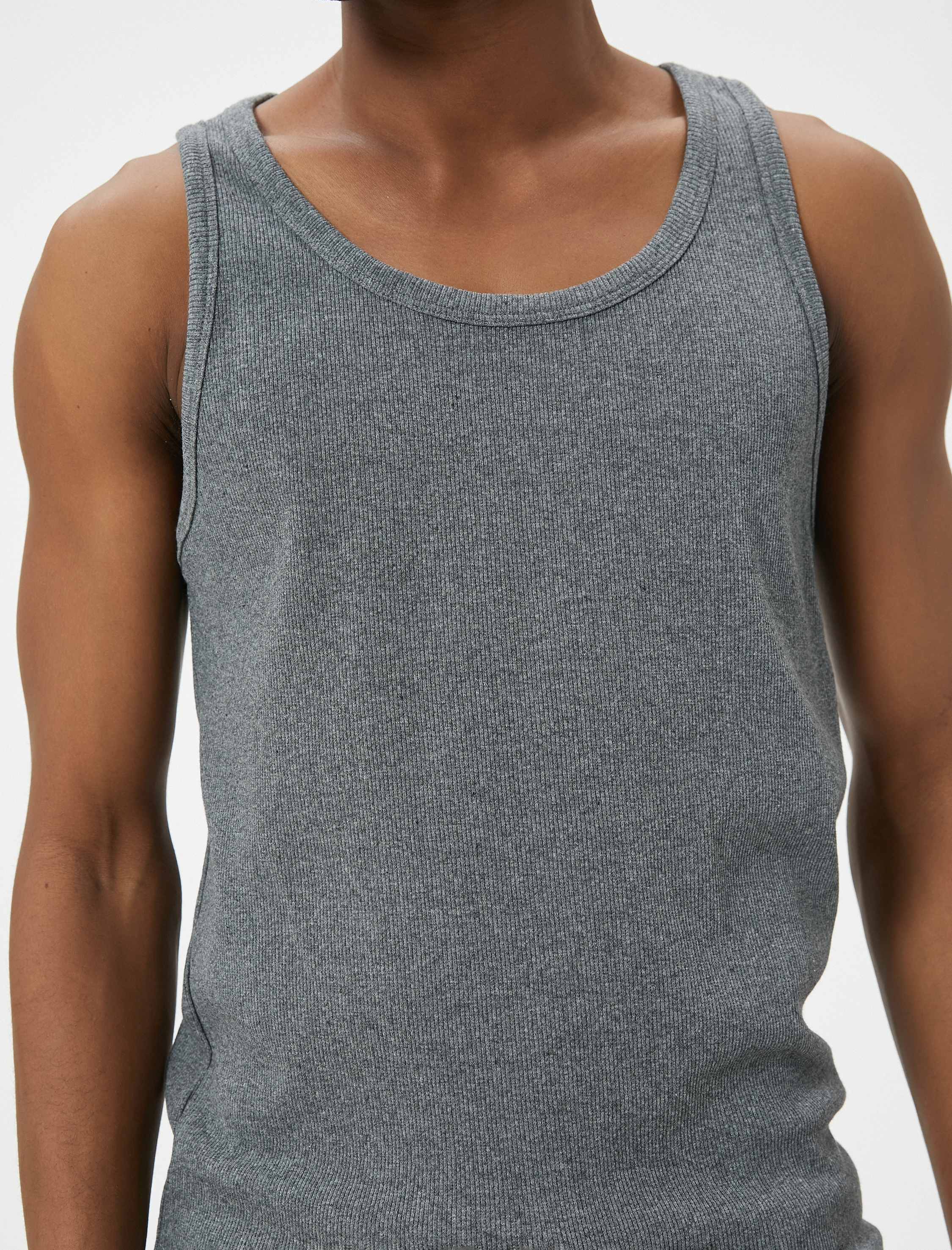   Basic Atlet Yuvarlak Yaka Pamuk Karışımlı