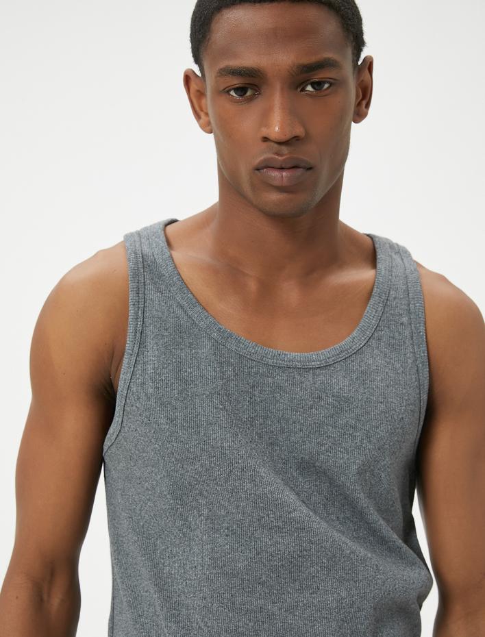  Basic Atlet Yuvarlak Yaka Pamuk Karışımlı