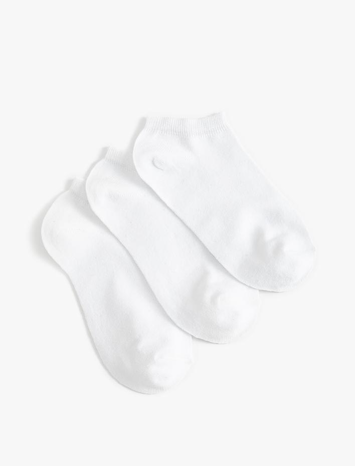 Kadın Basic Patik Çorap Seti 3'lü