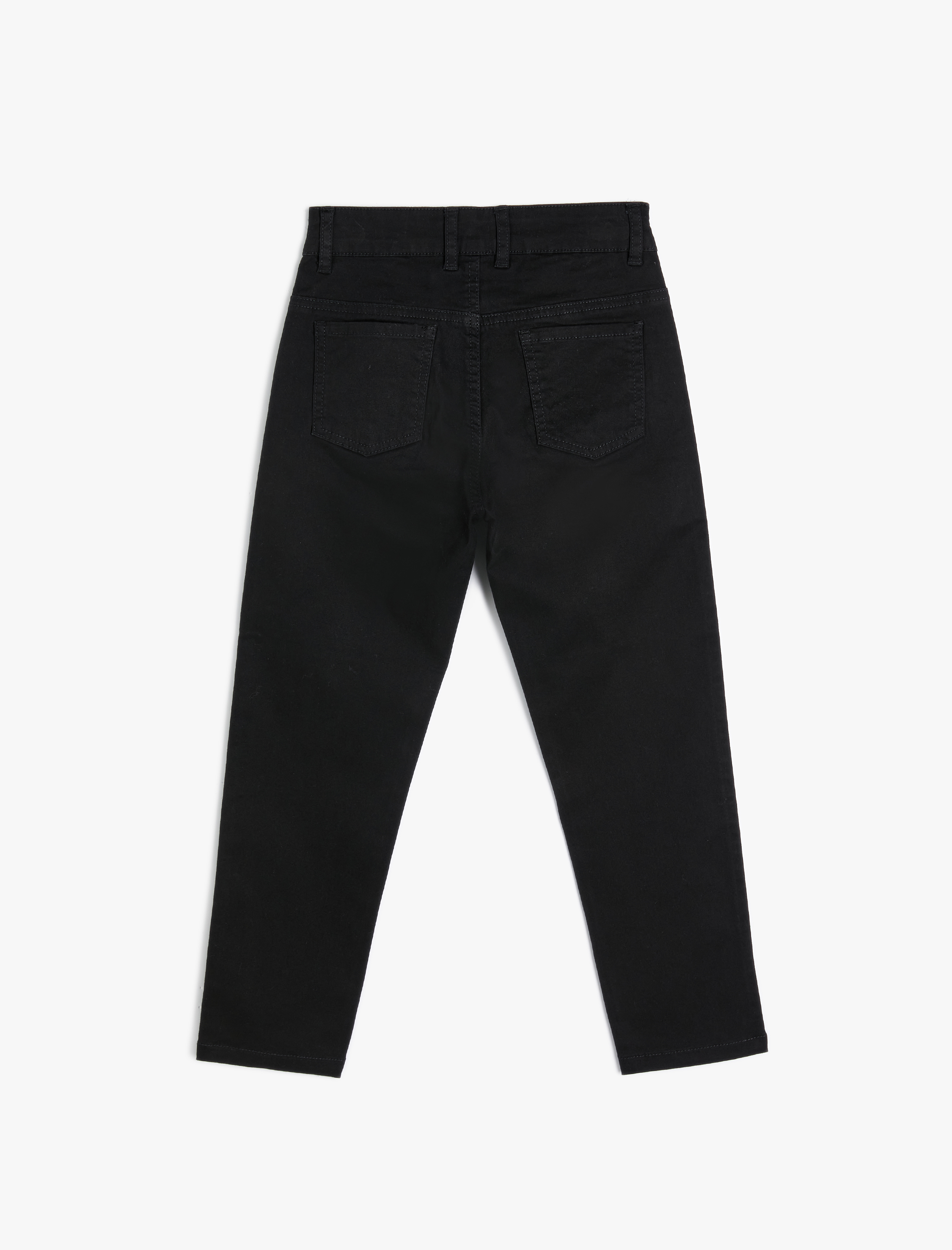  Erkek Çocuk Cepli Pamuklu Chino Pantolon