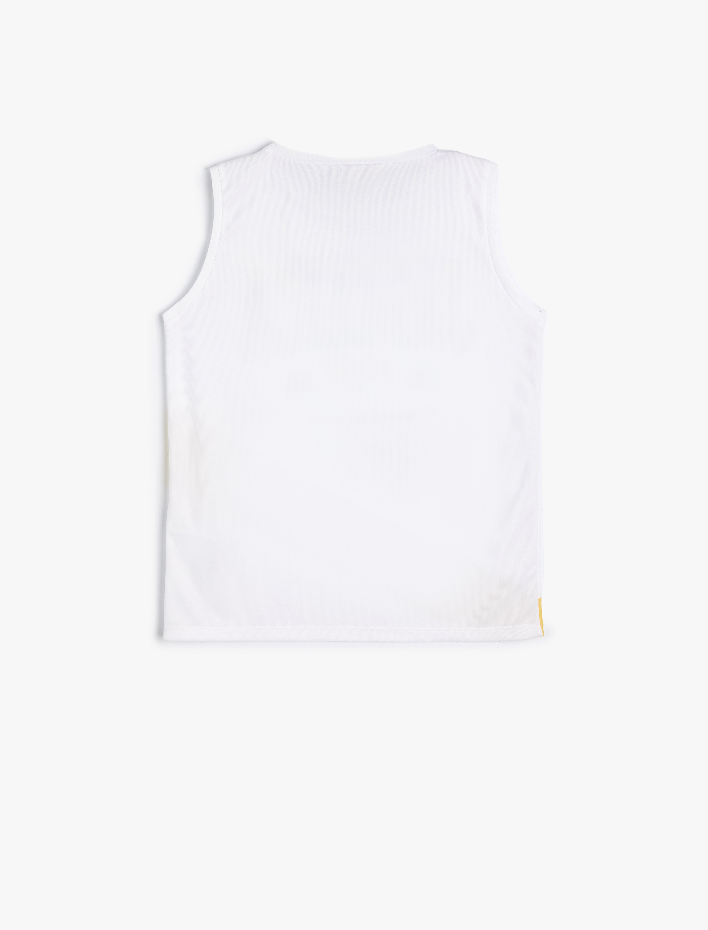 Erkek Çocuk Atlet Jamaica Baskılı Slogan Detaylı Kısa Kollu Renk Bloklu