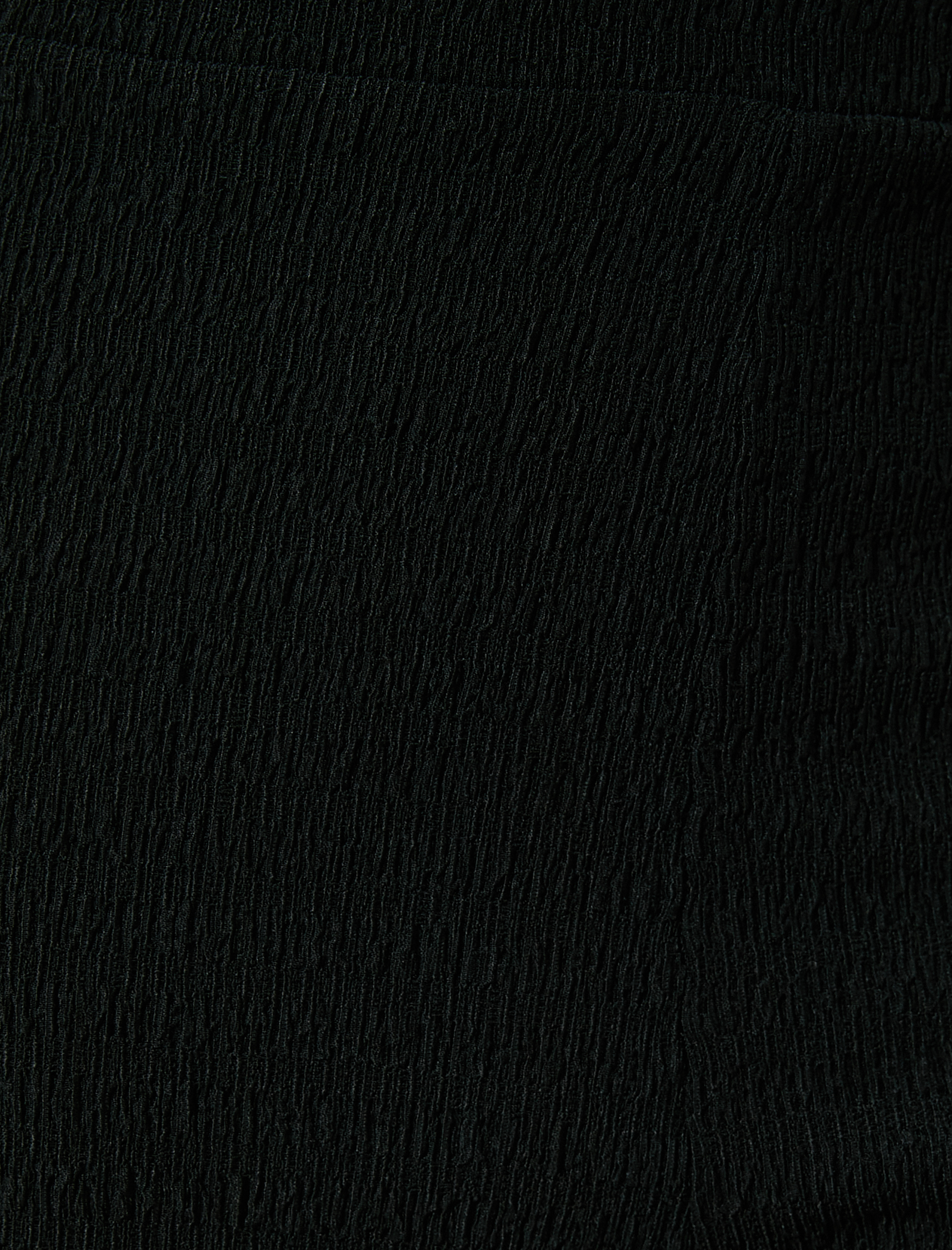   İspanyol Paça Pantolon Beli Lastikli Dokulu