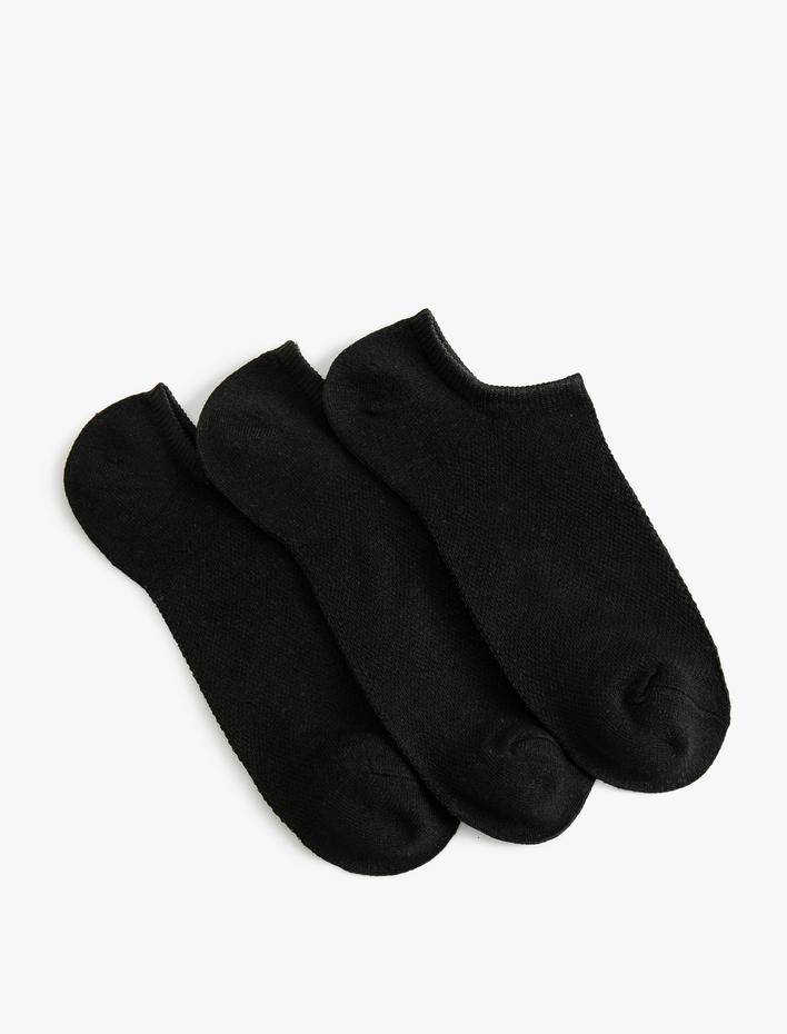 Erkek Basic Patik Çorap Seti 3'lü