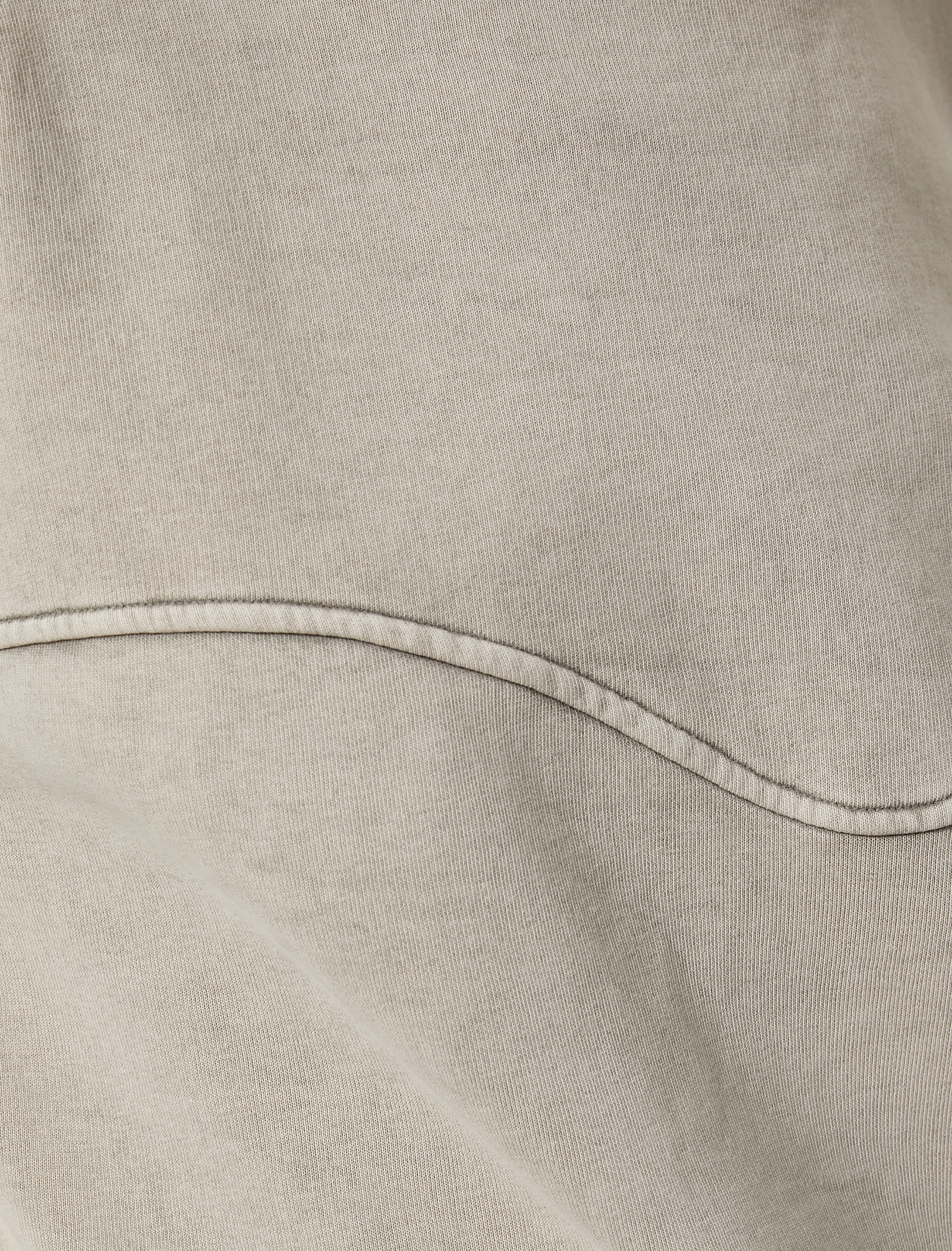   Şardonlu Sweatshirt Uzun Kollu Bisiklet Yaka Nervür Detaylı Rahat Kalıp