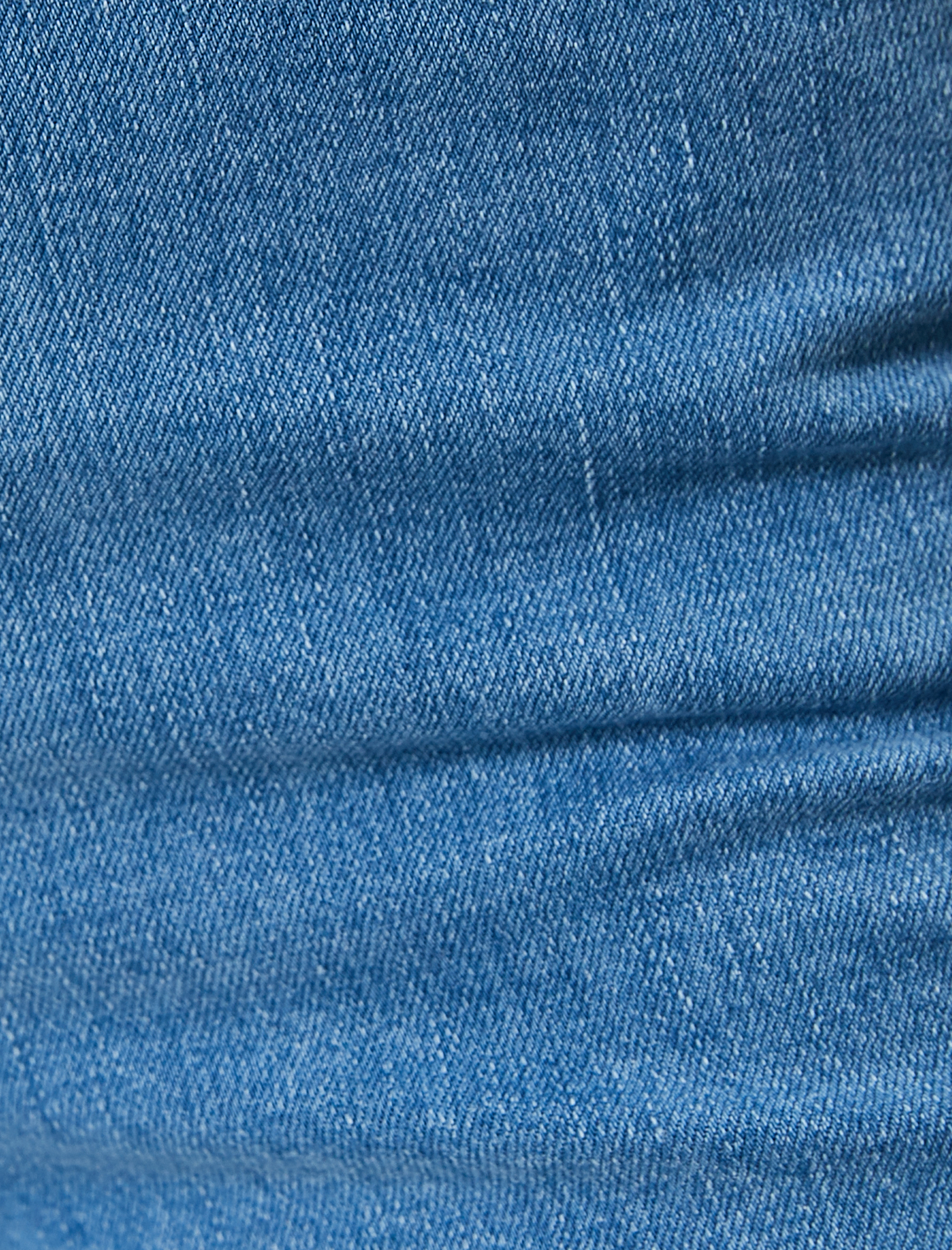   İspanyol Paça Kot Pantolon Dar Kesim Standart Bel Esnek Pamuklu Cepli - Flare Jean