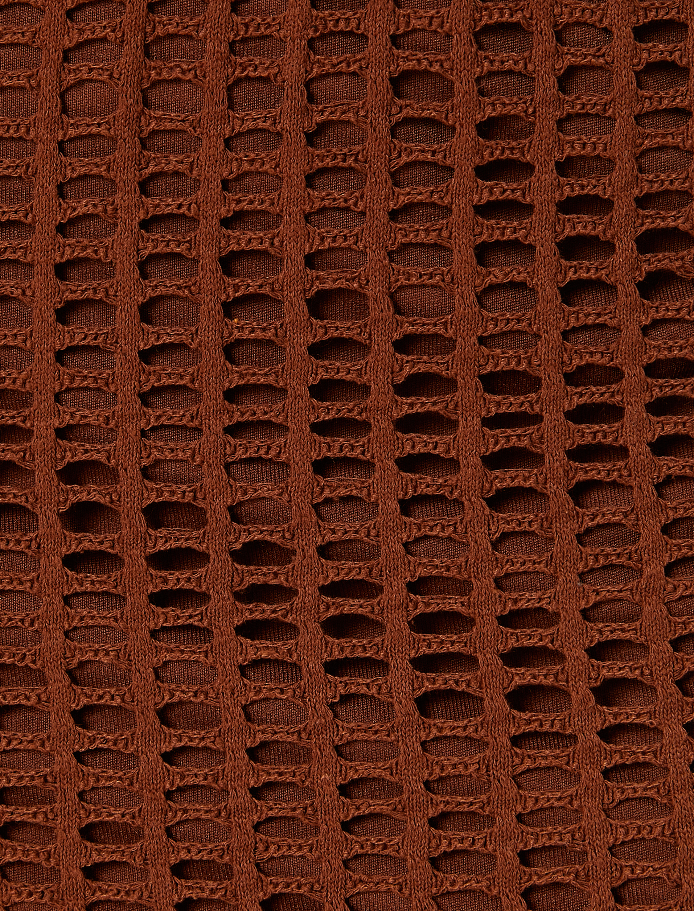   Uzun Kroşe Etek Ajurlu Yüksek Bel Yanları Yırtmaçlı Astarlı Slim Fit