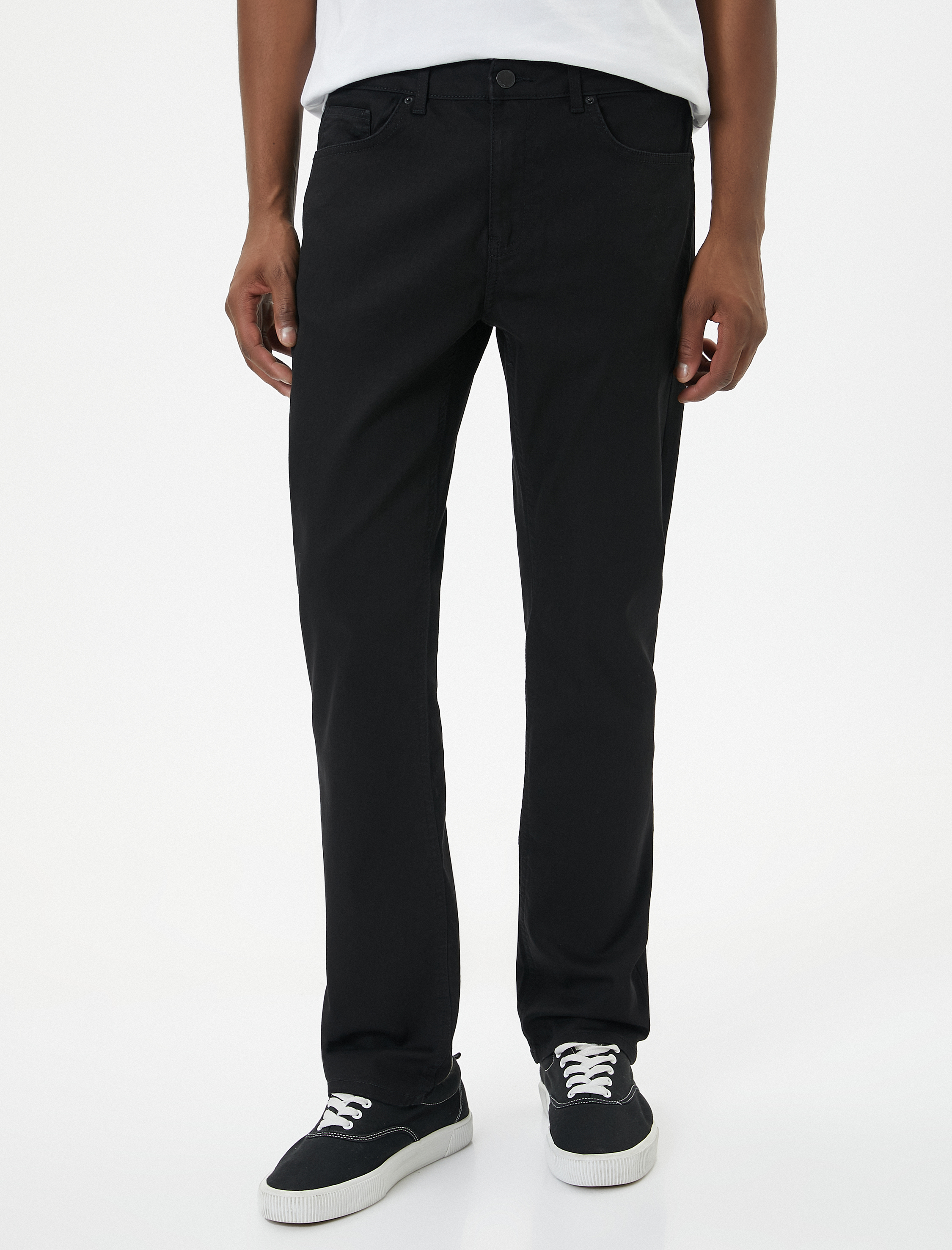   Straight Fit Boru Paça Kot Pantolon - Mark Jean