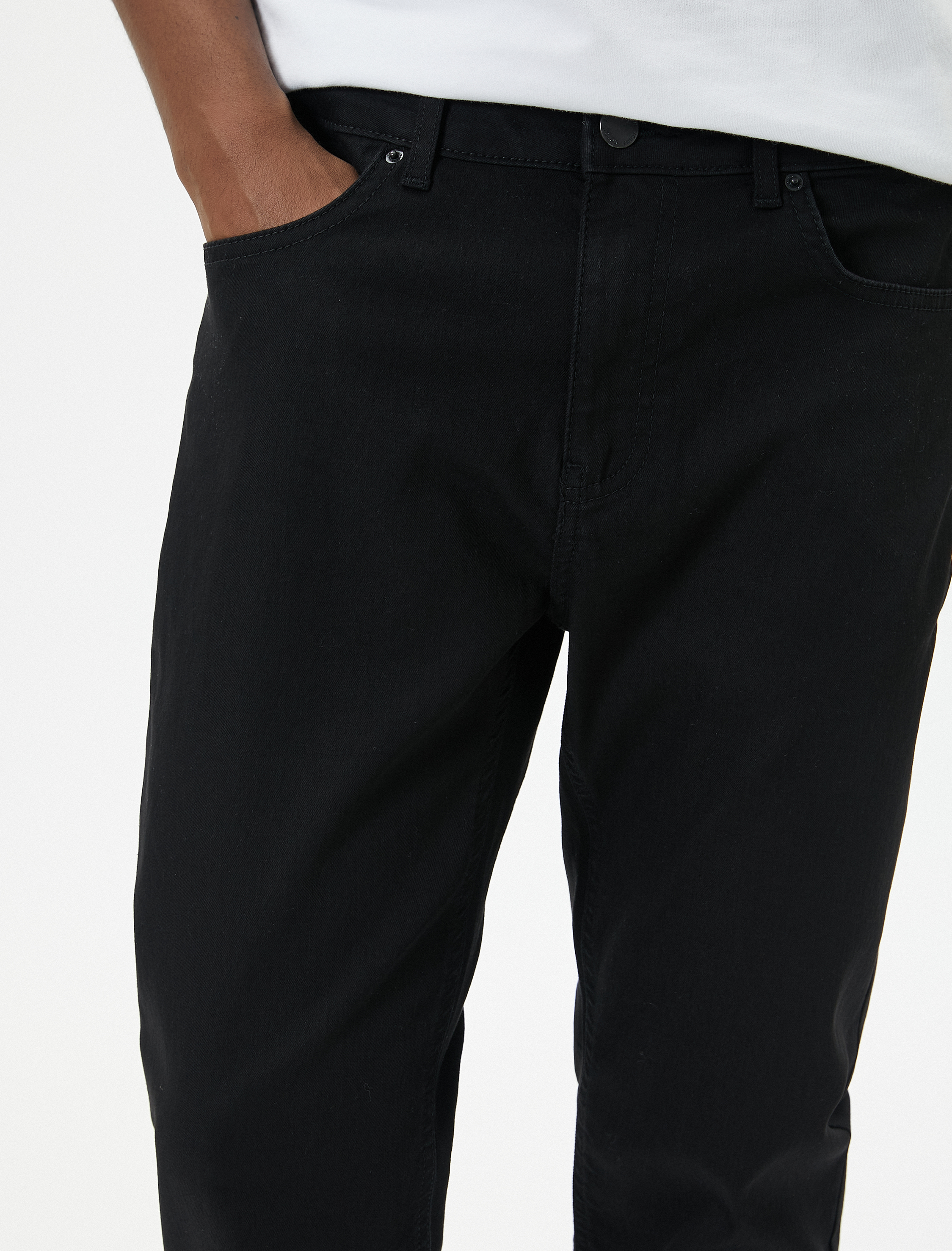   Straight Fit Boru Paça Kot Pantolon - Mark Jean