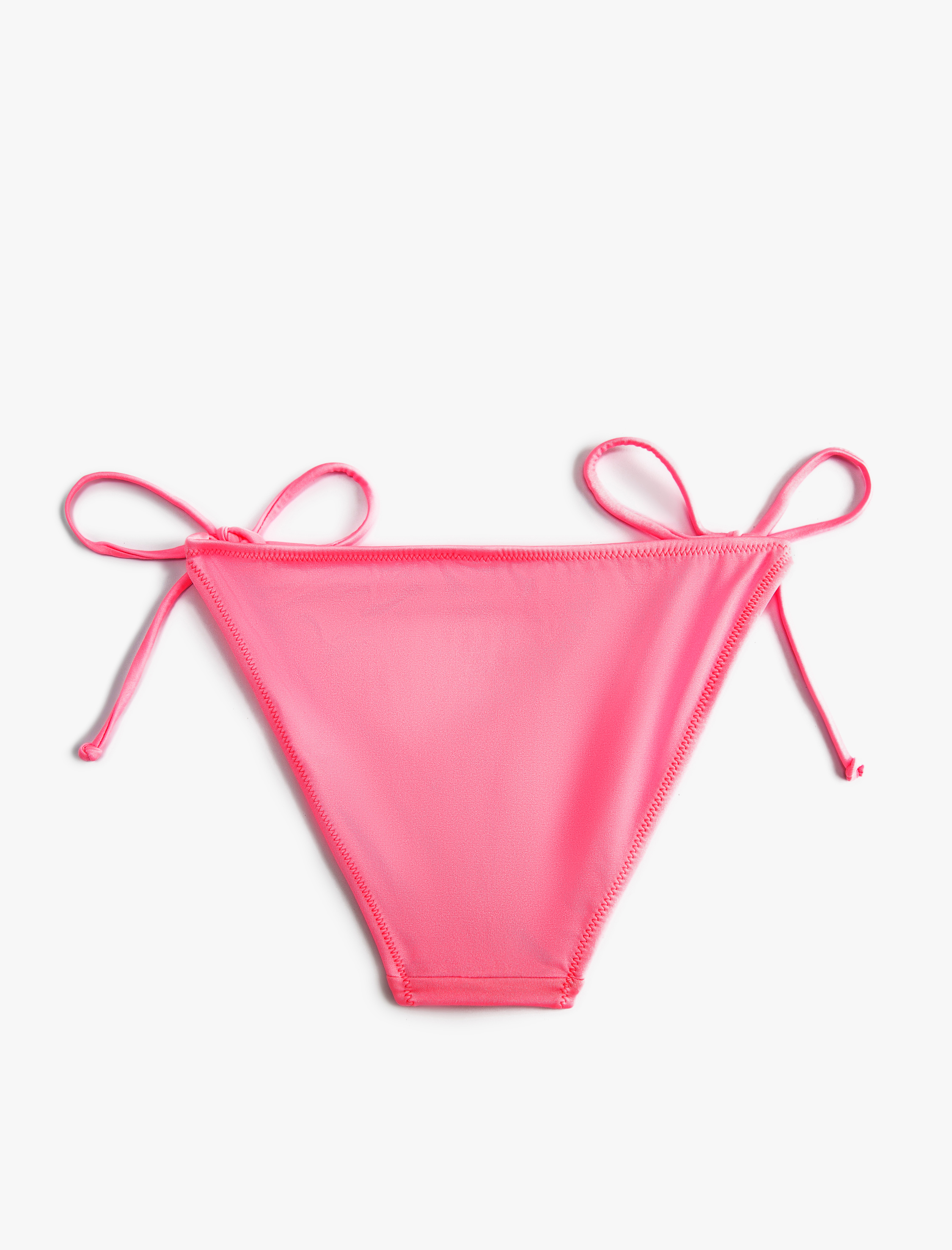   Parlak Brazilian Bikini Altı Yanları Bağlama Detaylı