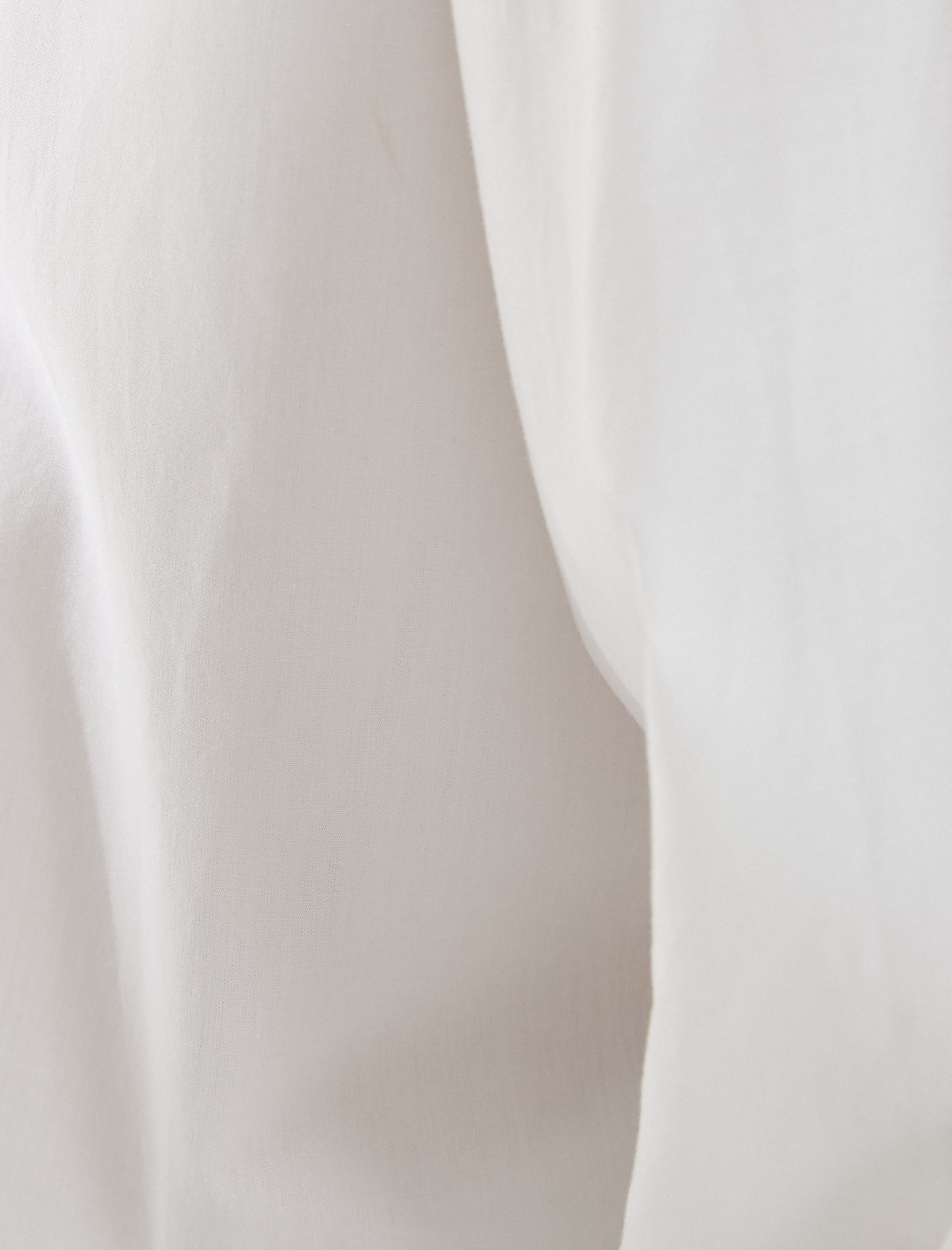   Balon Kol Gömlek Bilek Detaylı Düğmeli Pamuklu