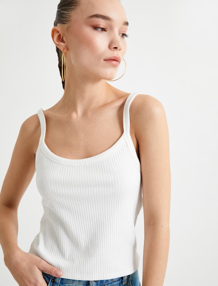  Askılı Basic Atlet Ribanalı