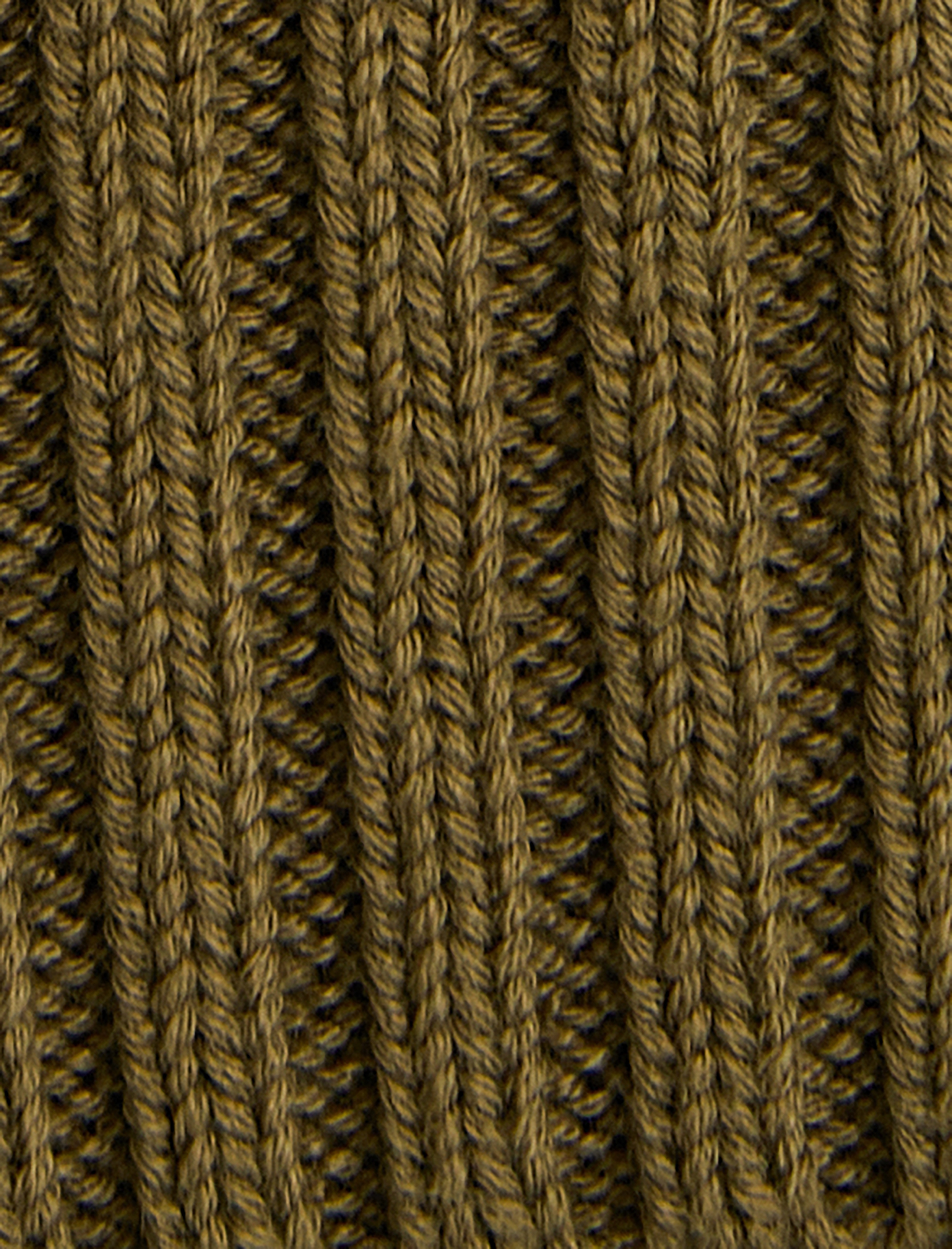 Ajurlu Triko Kazak Polo Yaka Uzun Kollu