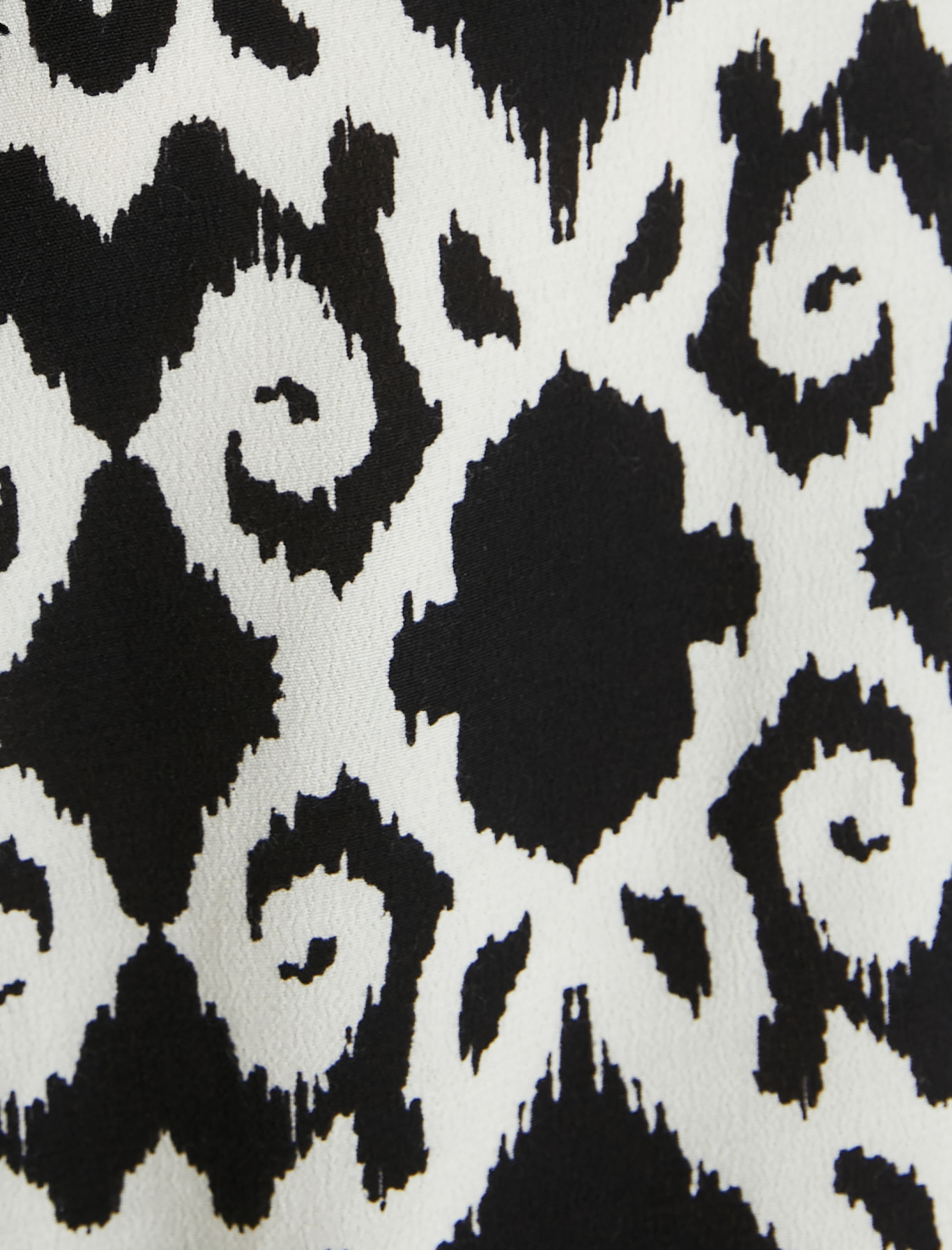   Uzun Elbise Askılı Etnik Desenli Püskül Detaylı Viskon