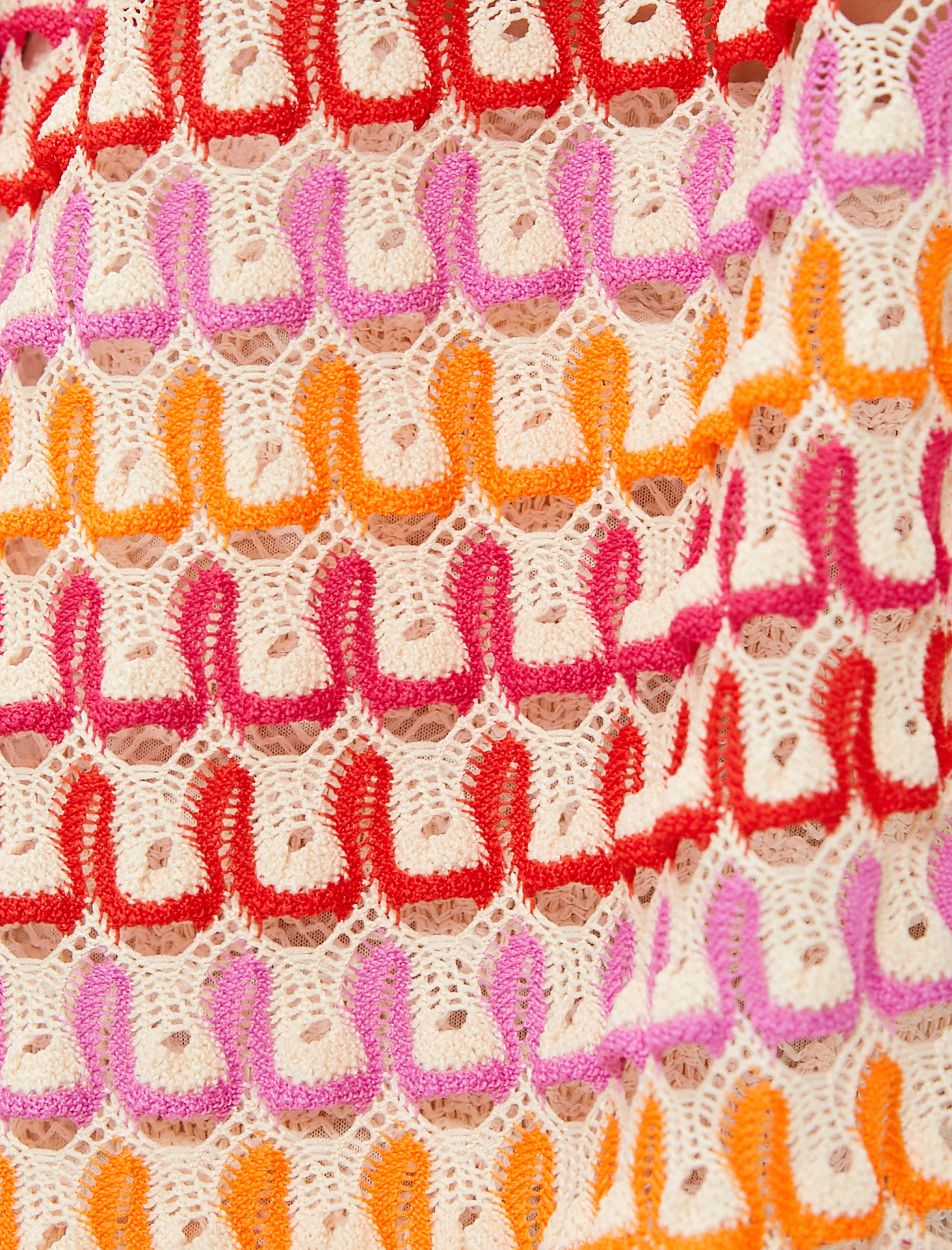   Uzun Kroşe Kimono Püsküllü Dirsek Boy