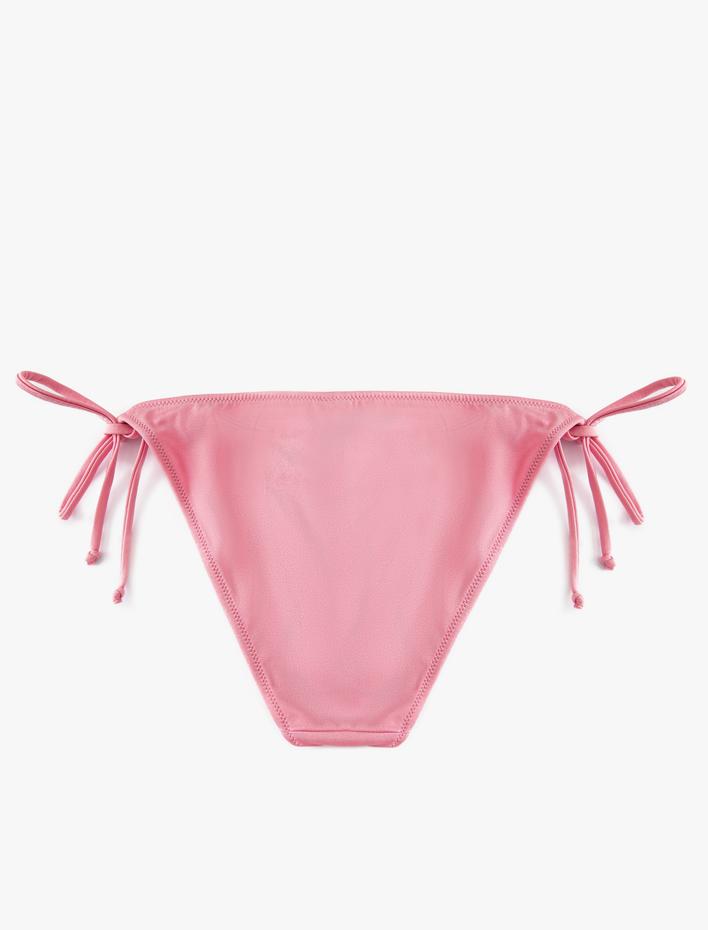  Parlak Brazilian Bikini Altı Yanları Bağlama Detaylı