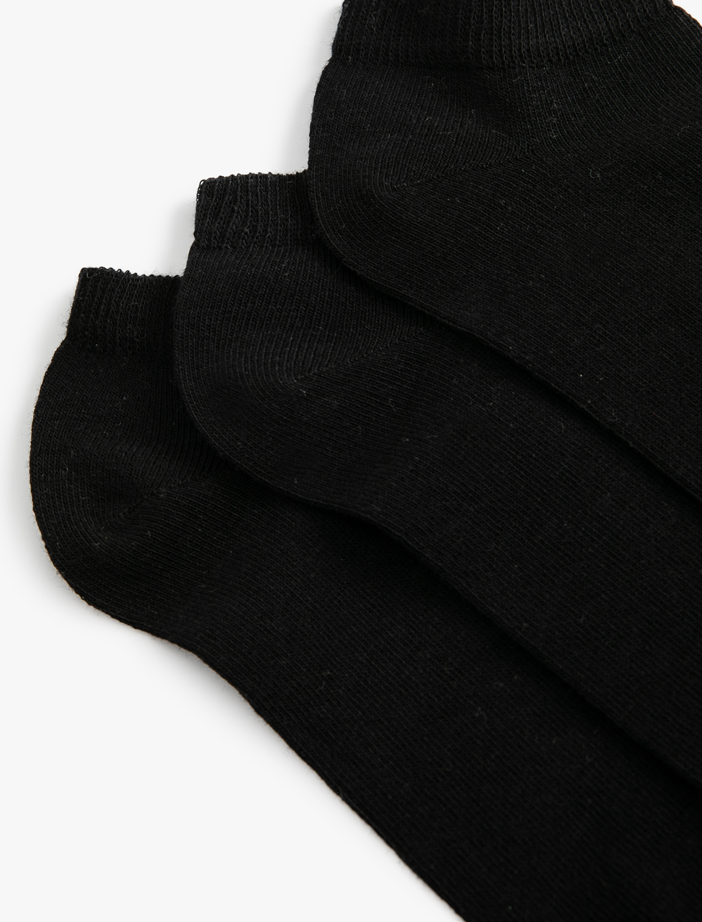  Erkek Patik Çorap Seti 3'lü Pamuk Karışımlı