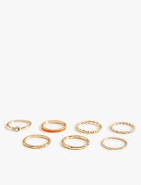 Eklem Yüzüğü Seti Çelik 6'lı