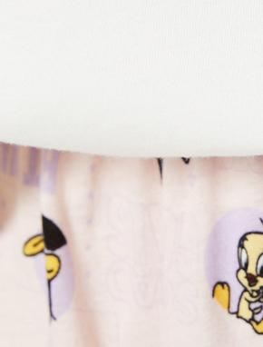 Looney Tunes Pijama Takımı Lisanslı Baskılı Kısa Kollu_5