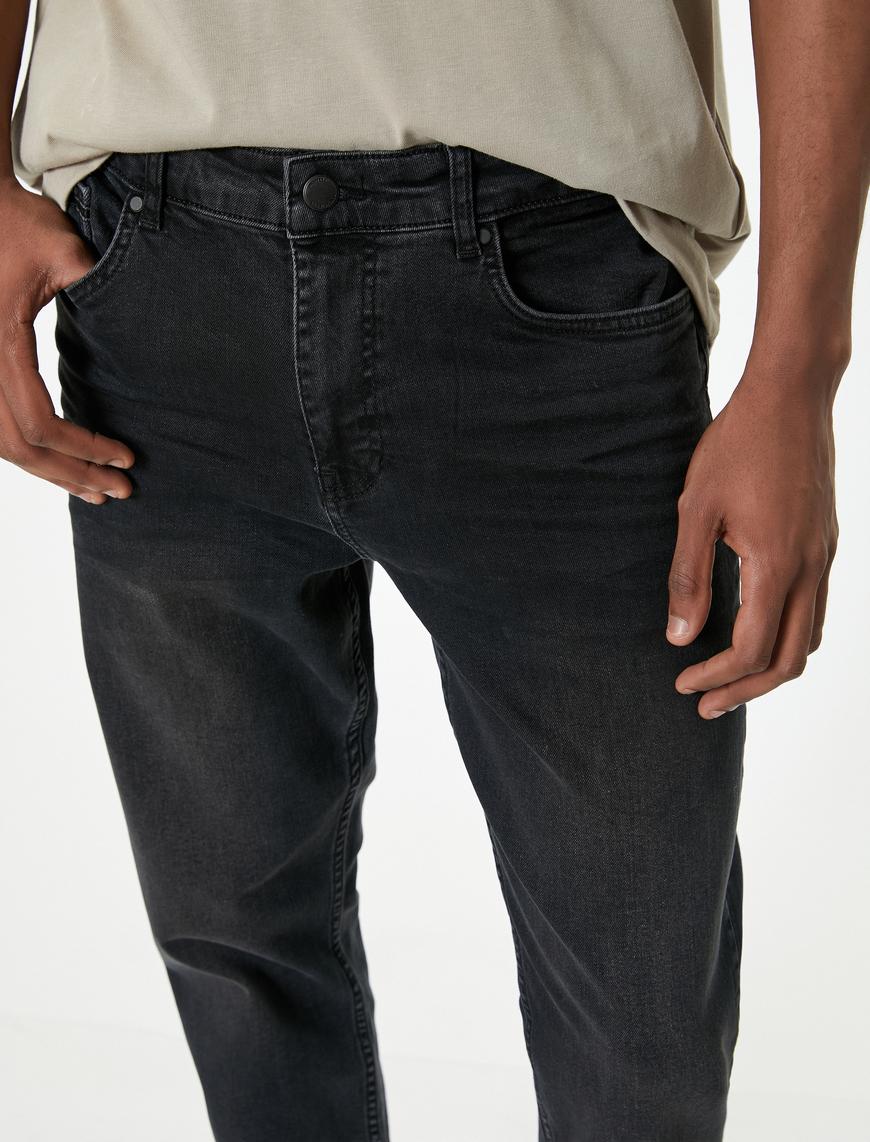   Slim Fit Kot Pantolon - Brad Jean