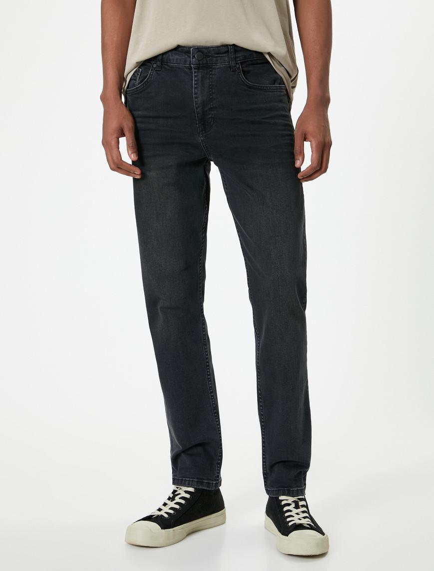   Slim Fit Kot Pantolon - Brad Jean