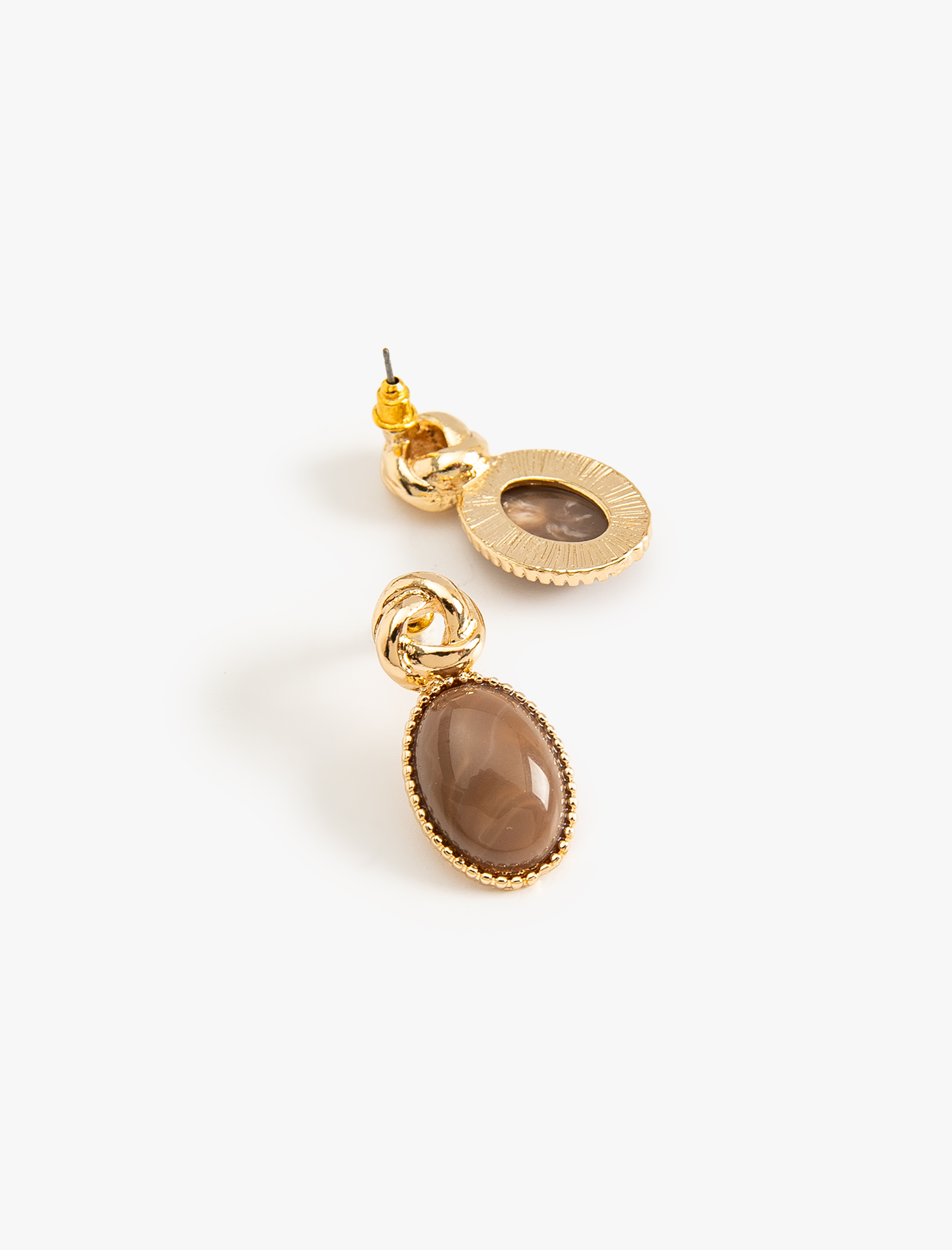 Kadın Taşlı Geometrik Küpe