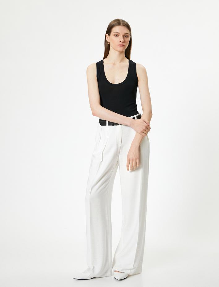  U Yaka Kolsuz Basic Triko Atlet