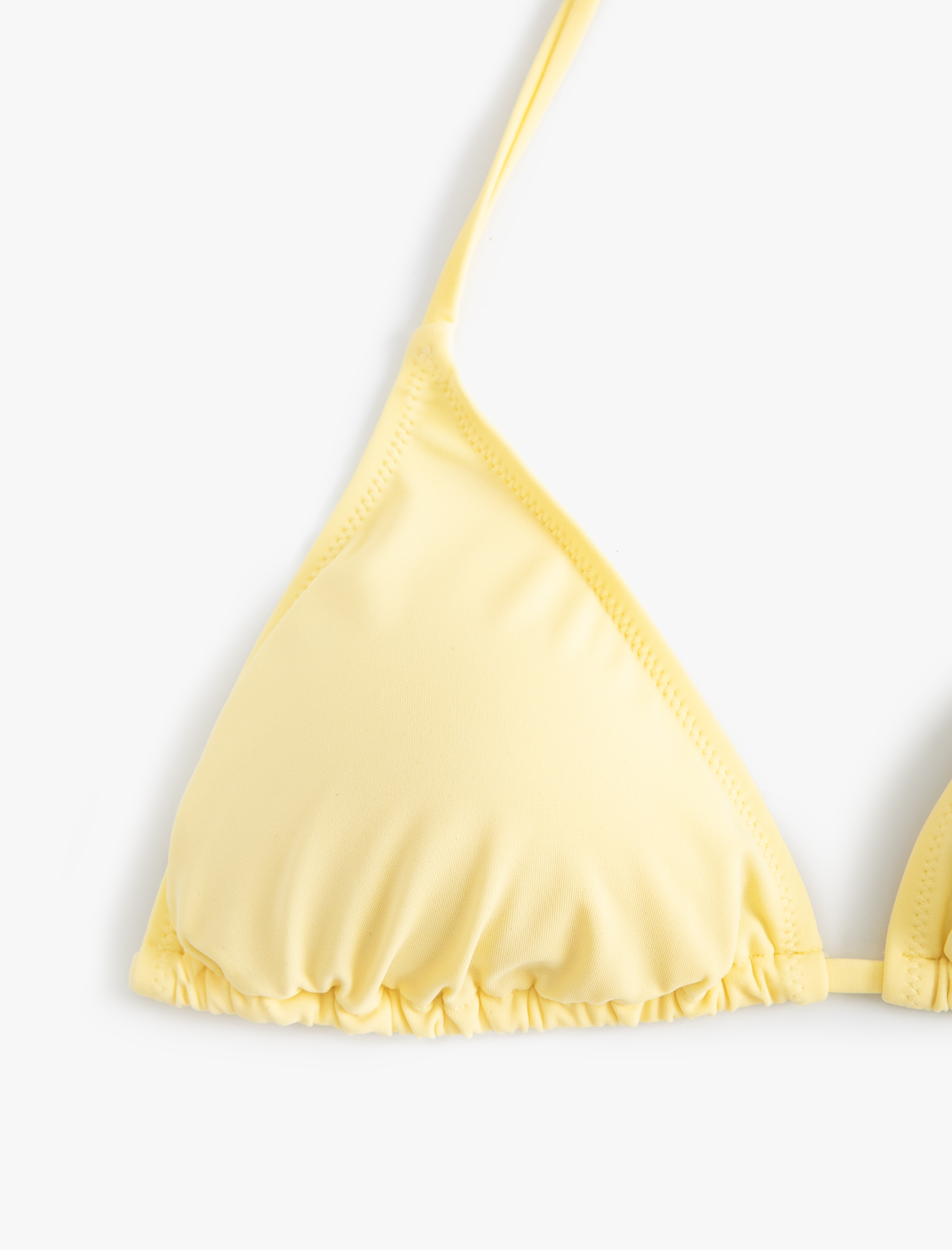   Üçgen İpli Bikini Üstü Basic