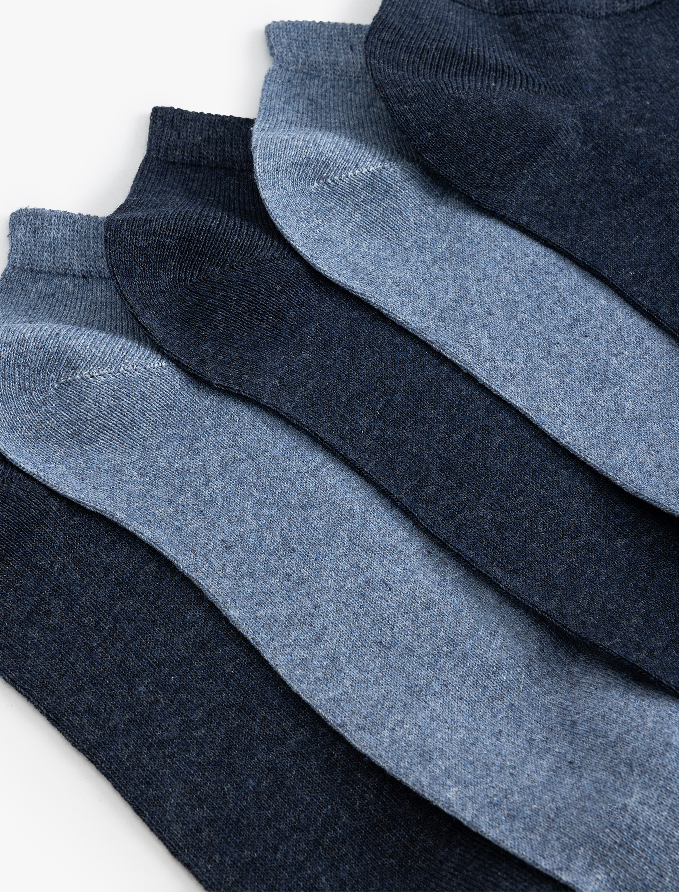  Erkek 5'li Patik Çorap Seti