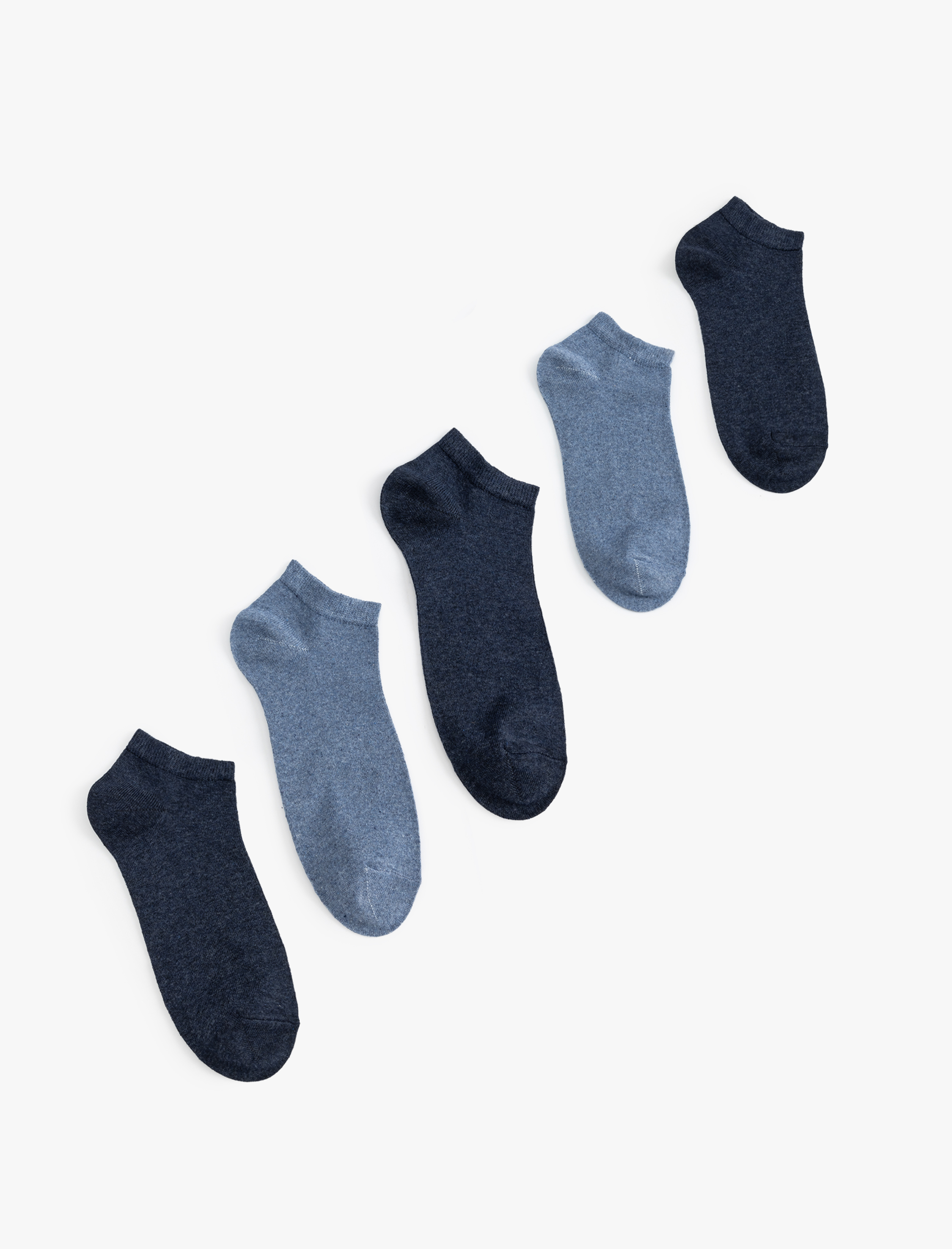  Erkek 5'li Patik Çorap Seti