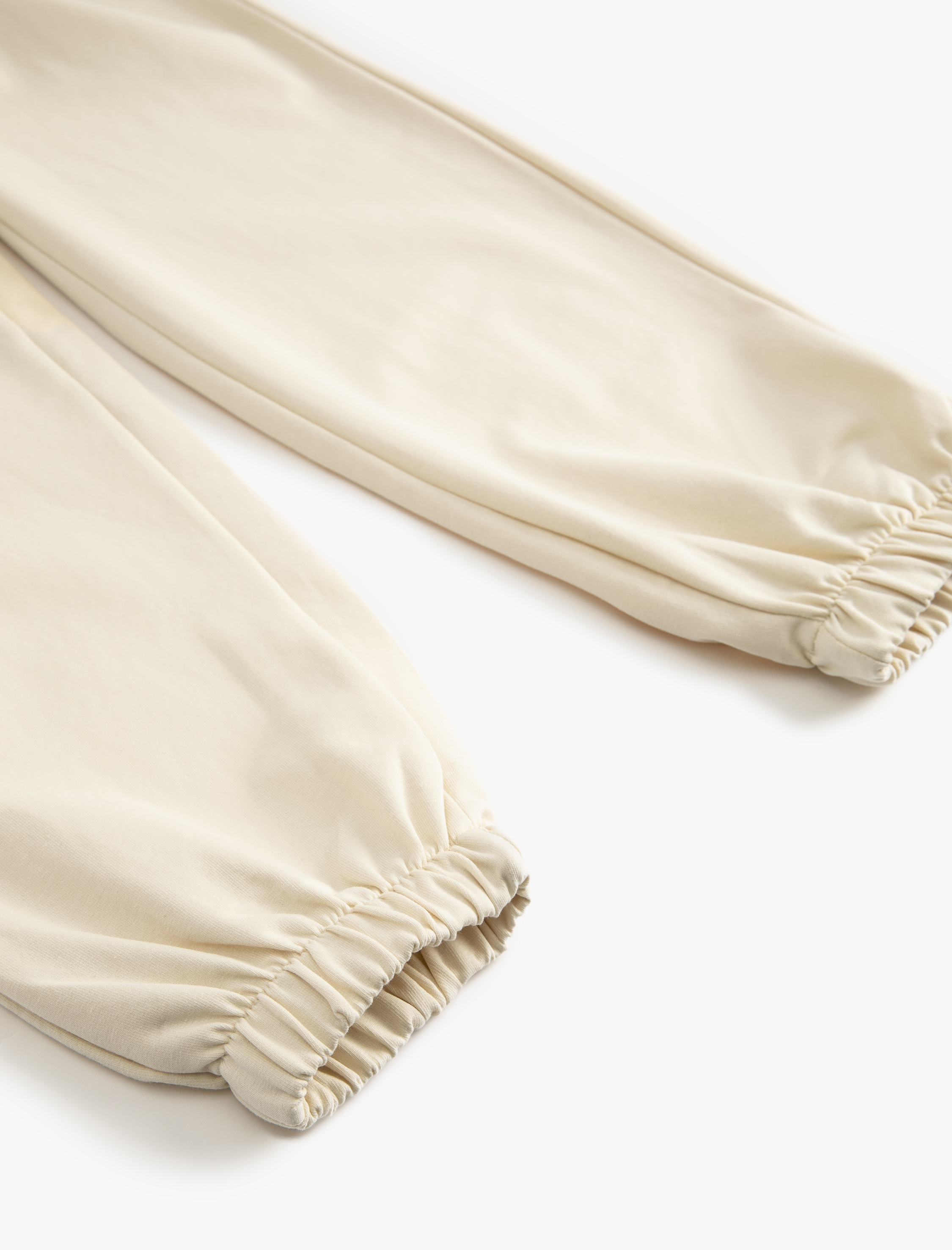   Jogger Eşofman Altı Spor Yüksek Bel Cepli Beli Bağlamalı Pamuklu Rahat Kalıp