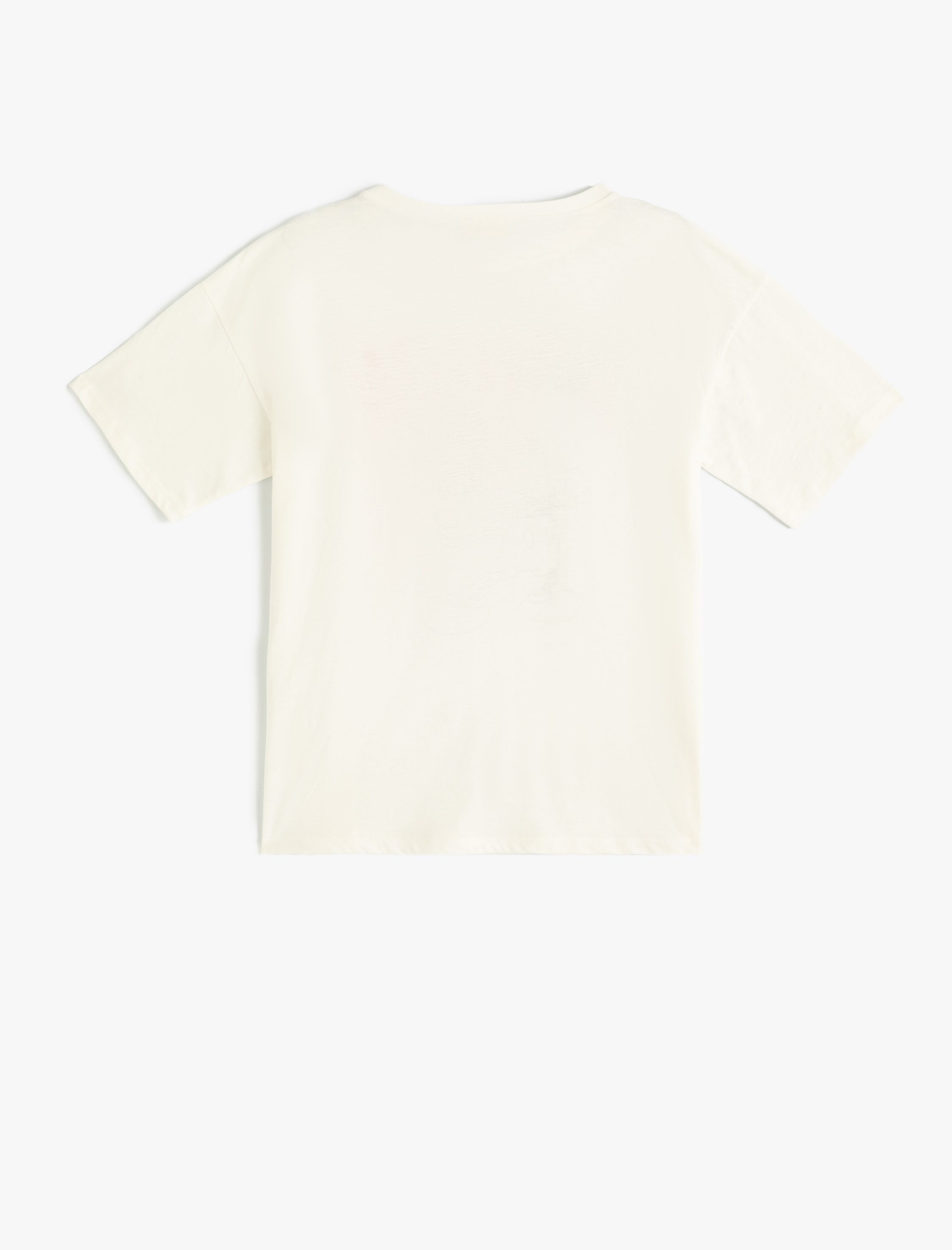 Erkek Çocuk Mickey Mouse Tişört Lisanslı Kısa Kollu Bisiklet Yaka Pamuklu