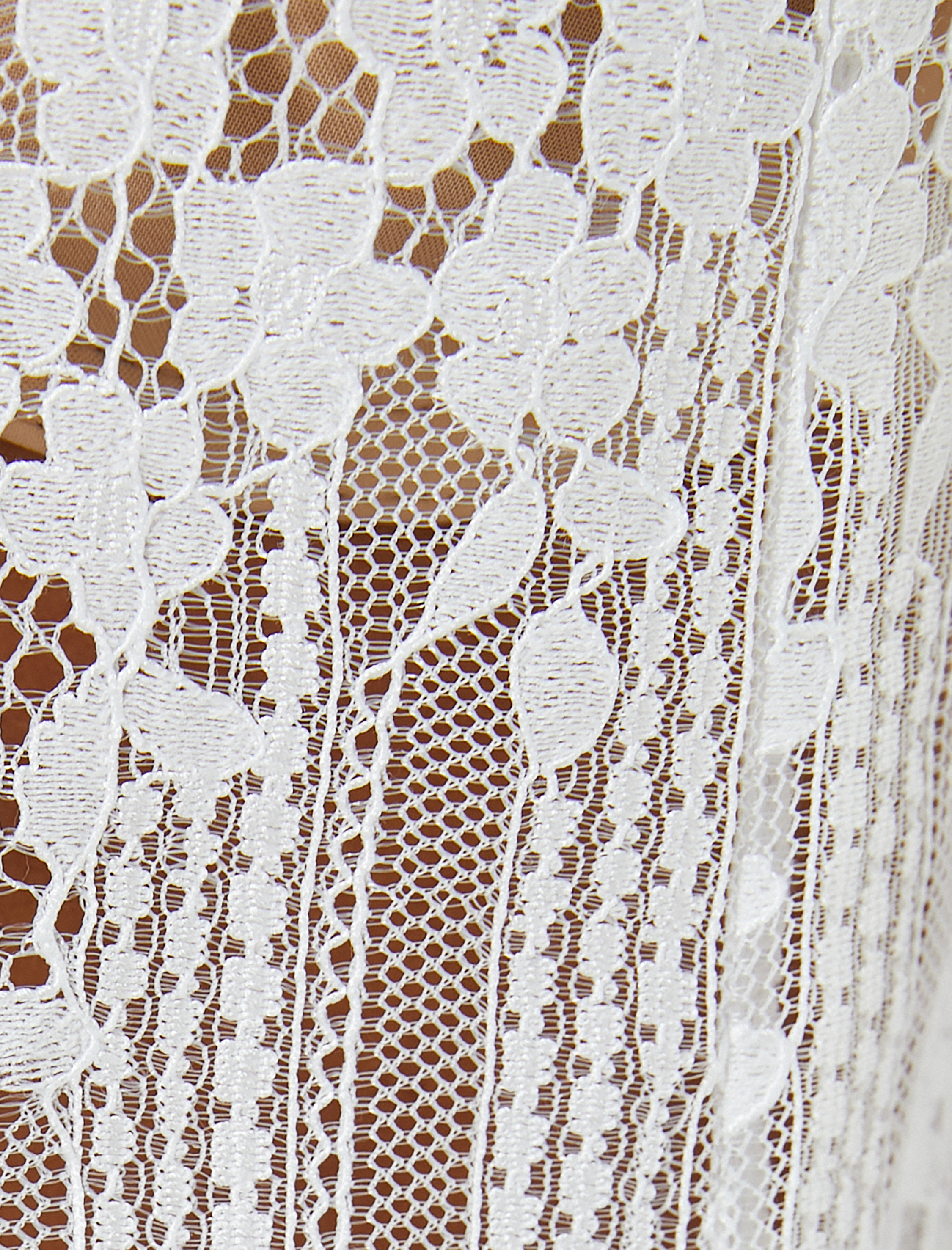   Dantel Gömlek Uzun Kollu Klasik Yaka